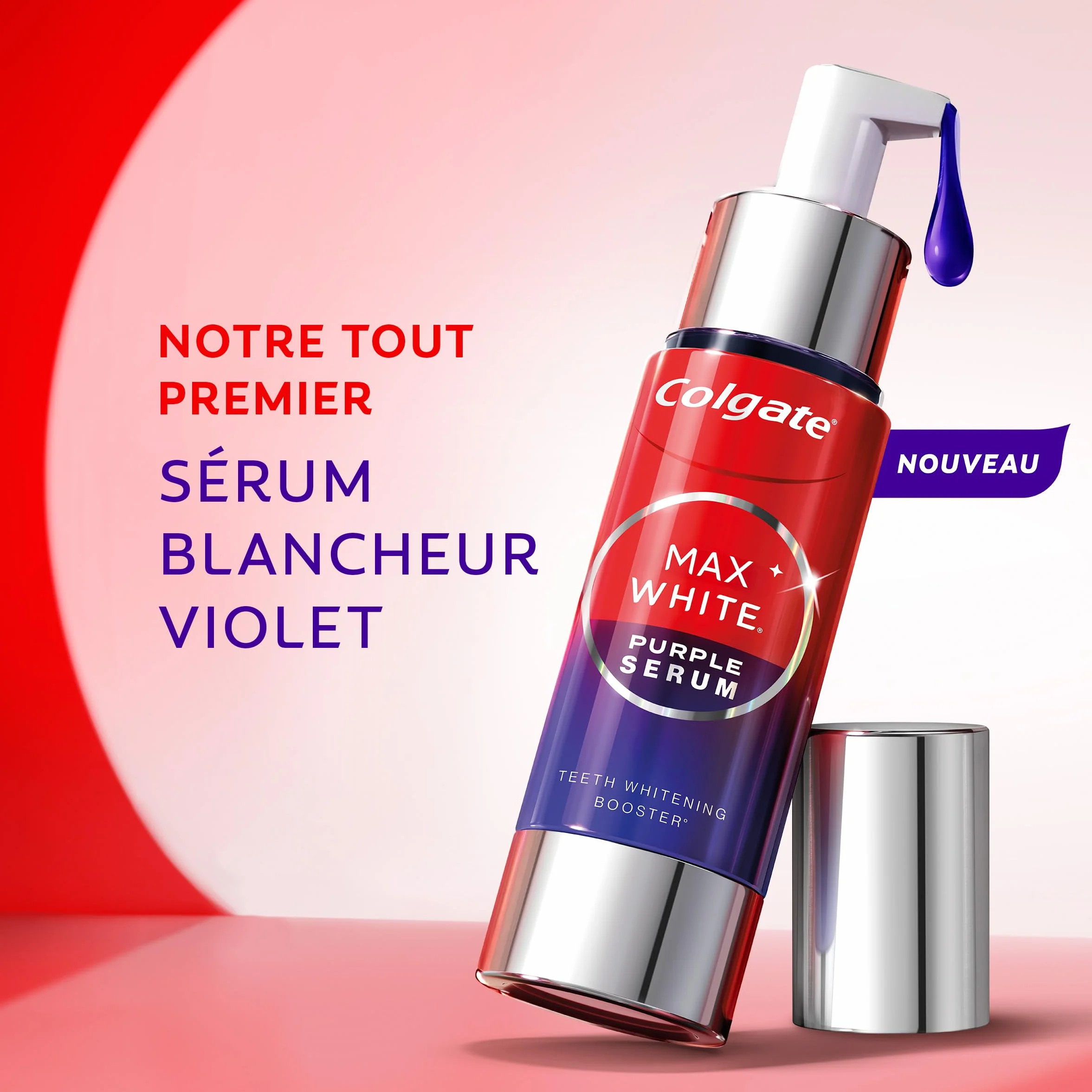 COLGATE Sérum Max White Purple Booster de Blancheur 40ml