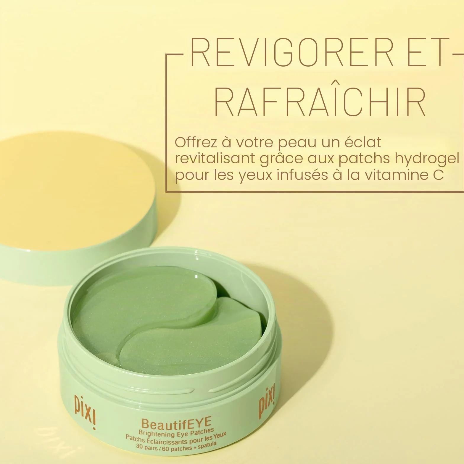Pixi Beauty BeautifEYE Eye Patches 30 Paires Hydrogel Rafraîchissants pour Cernes