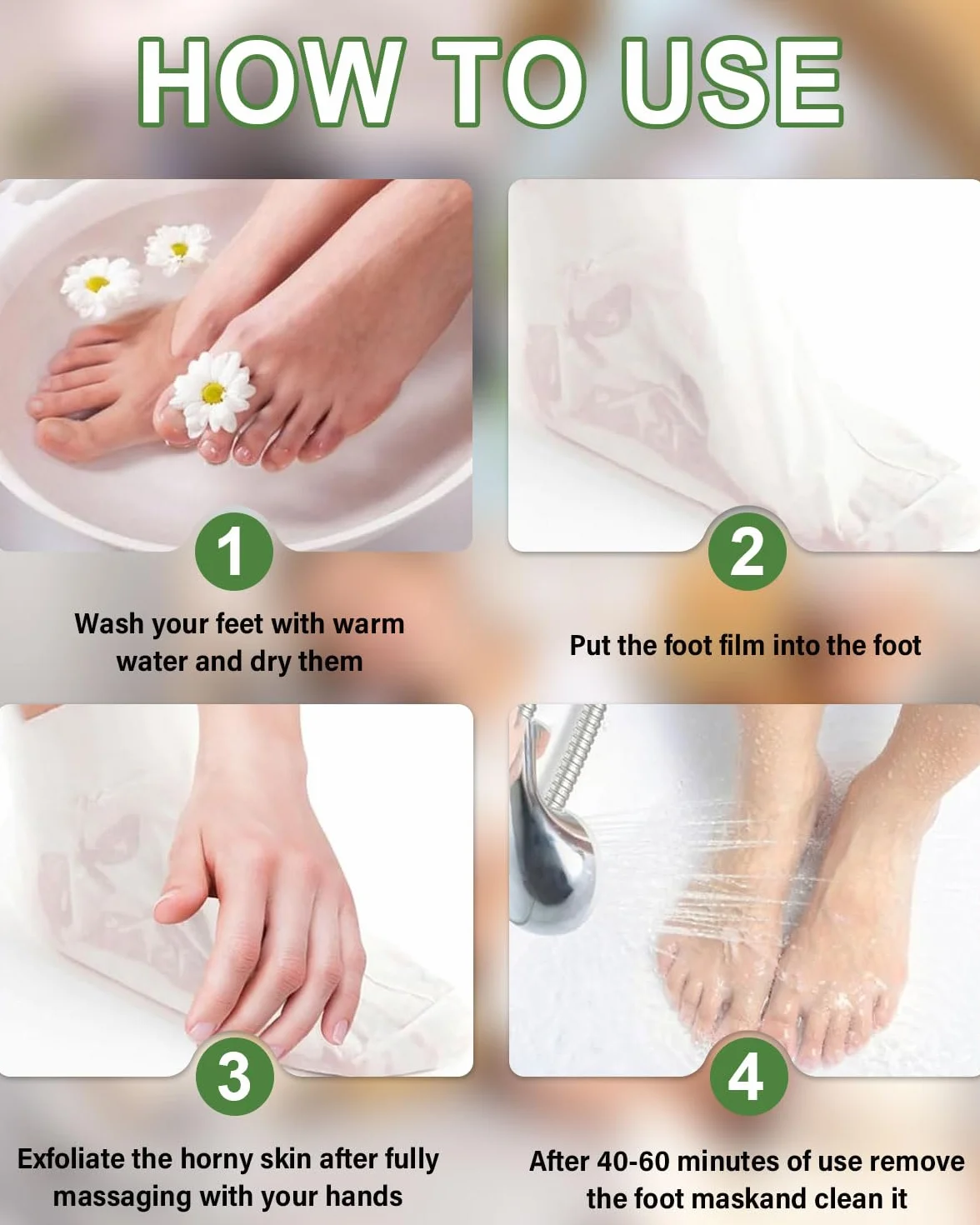 Masque nourrissant régénérant anti-âge mains et pieds secs Avocat