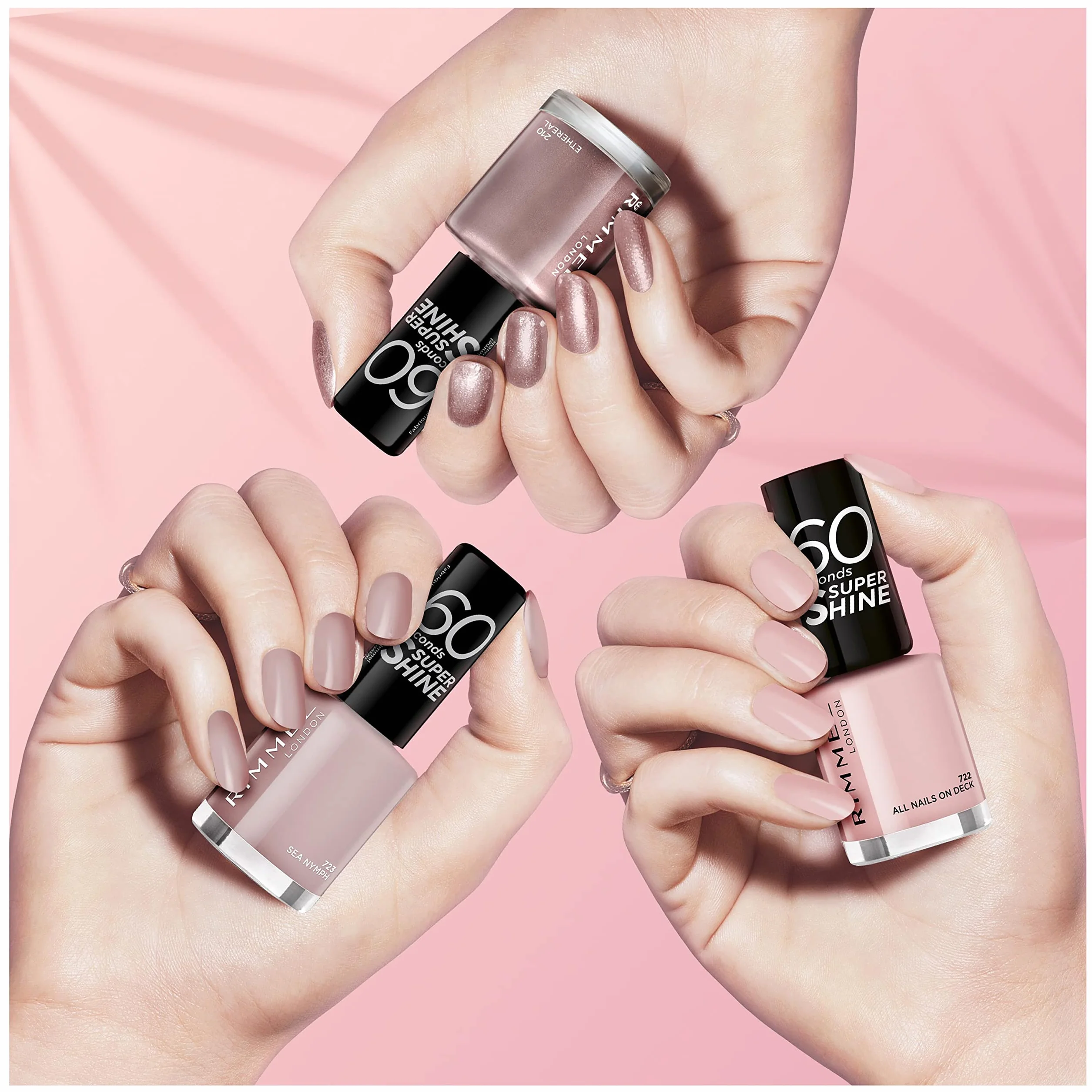 Rimmel Vernis à Ongles 60 Seconds Super Shine 722 All Nails on deck 8ml