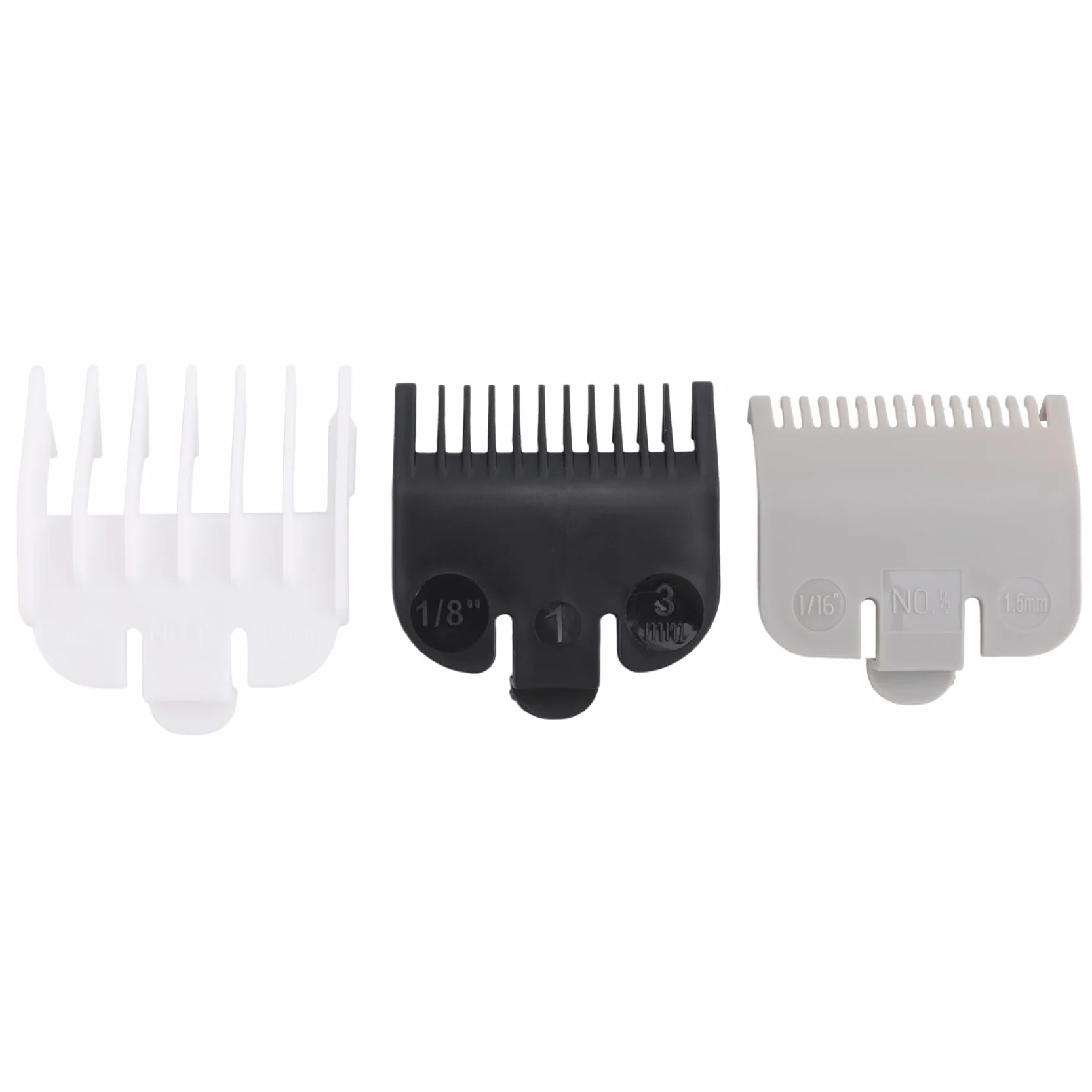 Peigne Universel pour Tondeuse à Cheveux 3 Pièces 1.5mm / 3mm / 4.5mm