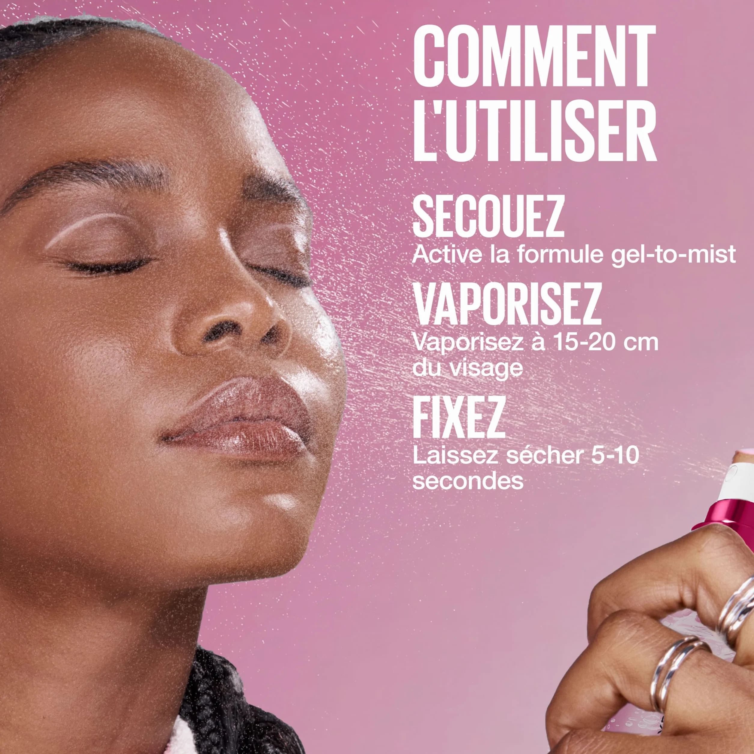 Maybelline New York Brume de Fixation Longue Tenue 24H Sans Transfert 100 ml