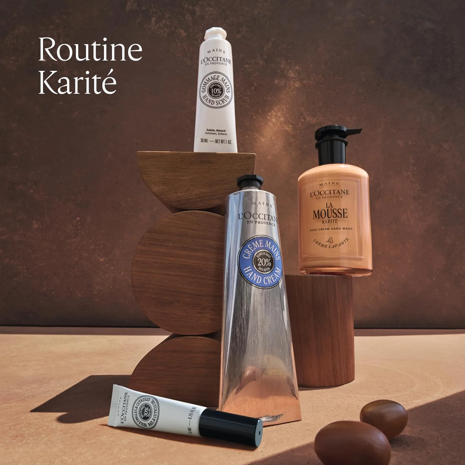L'OCCITANE Crème Mains Karité Texture légère Parfum délicat Fabriqué en France