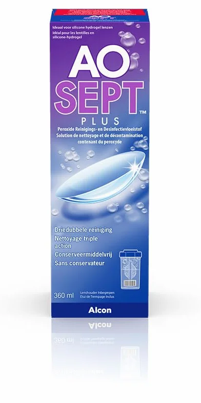 Aosept Plus Solution d'entretien pour lentilles 1 x 360 ml