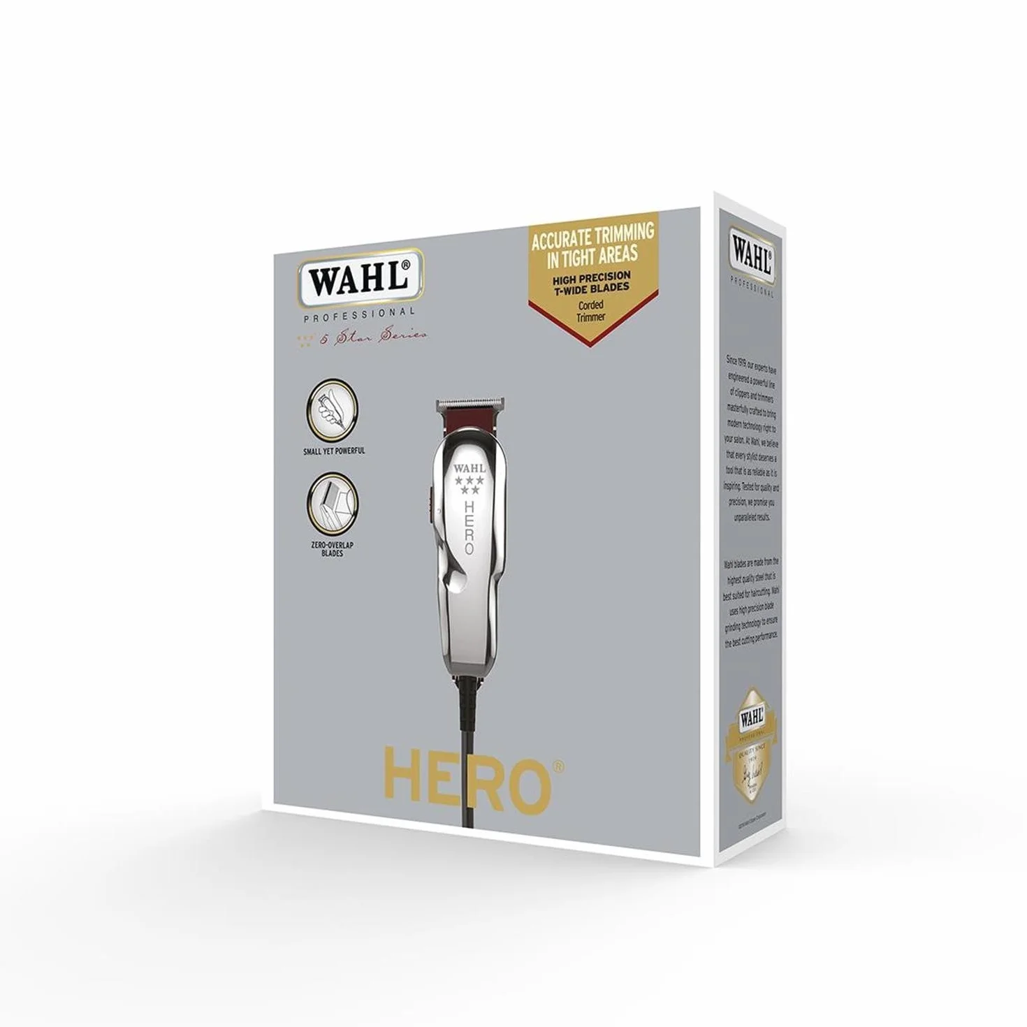 Wahl Professional 5-Star Hero Corded T Blade Trimmer