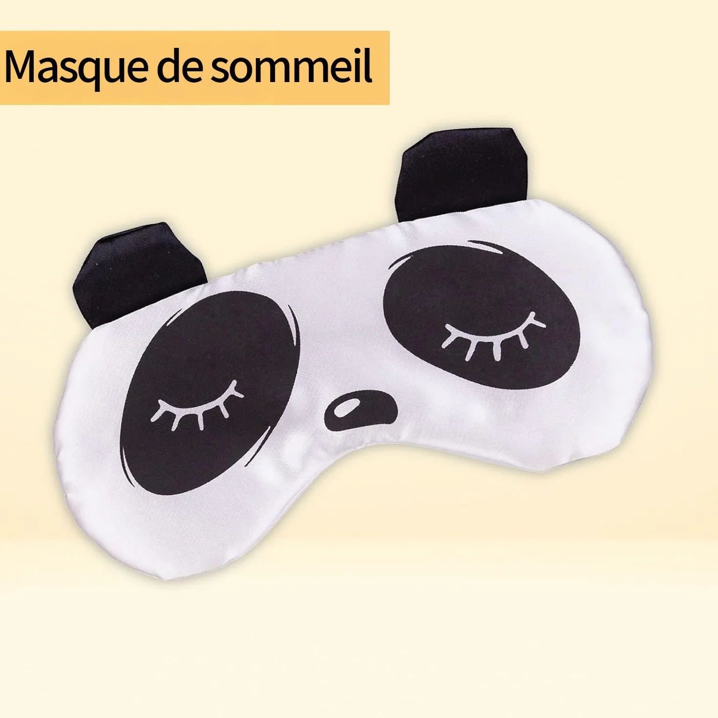Coffret beauté Sweet Dreams masque de sommeil panda gel douche lotion corps confettis bain rose