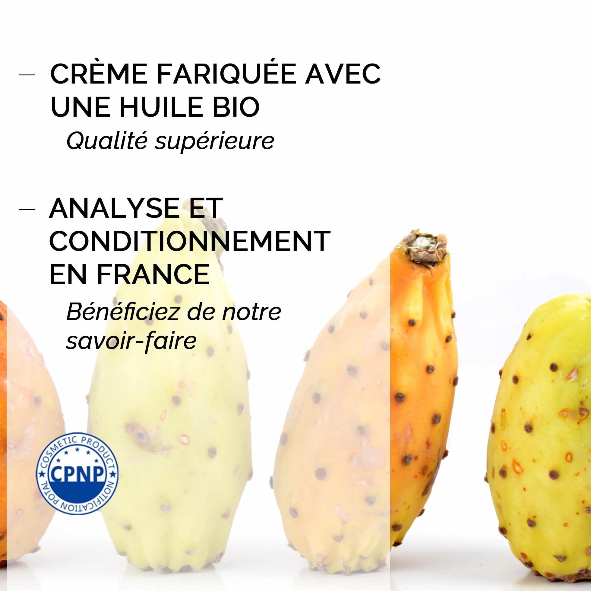 Crème Sublimante à l'Huile de Figue de Barbarie - Anti-âge et hydratant naturel – Peaux sensibles - 100ml