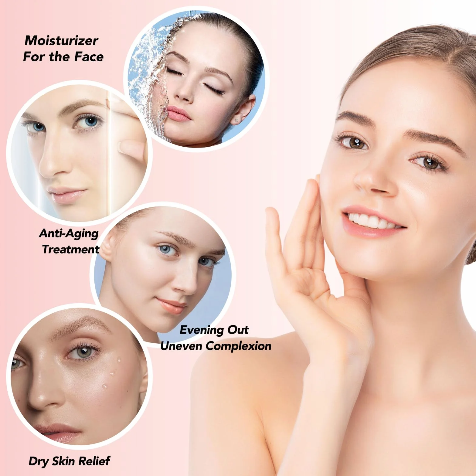 Huile de vitamine E 60ml, huile de rose naturelle pour peau, visage, cheveux et cuticules (2 bouteilles)