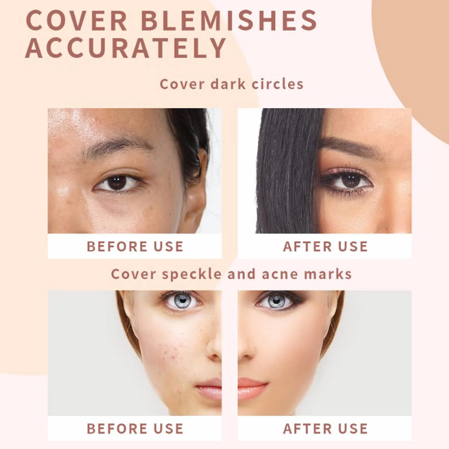 Palette Correcteur de Teint, MKNZOME 12 Couleurs Concealer Anti Cerne Correcteur Maquillage Femme Longue Tenue Imperméable Palette de Maquillage Crème pour Peaux Matures Cernes