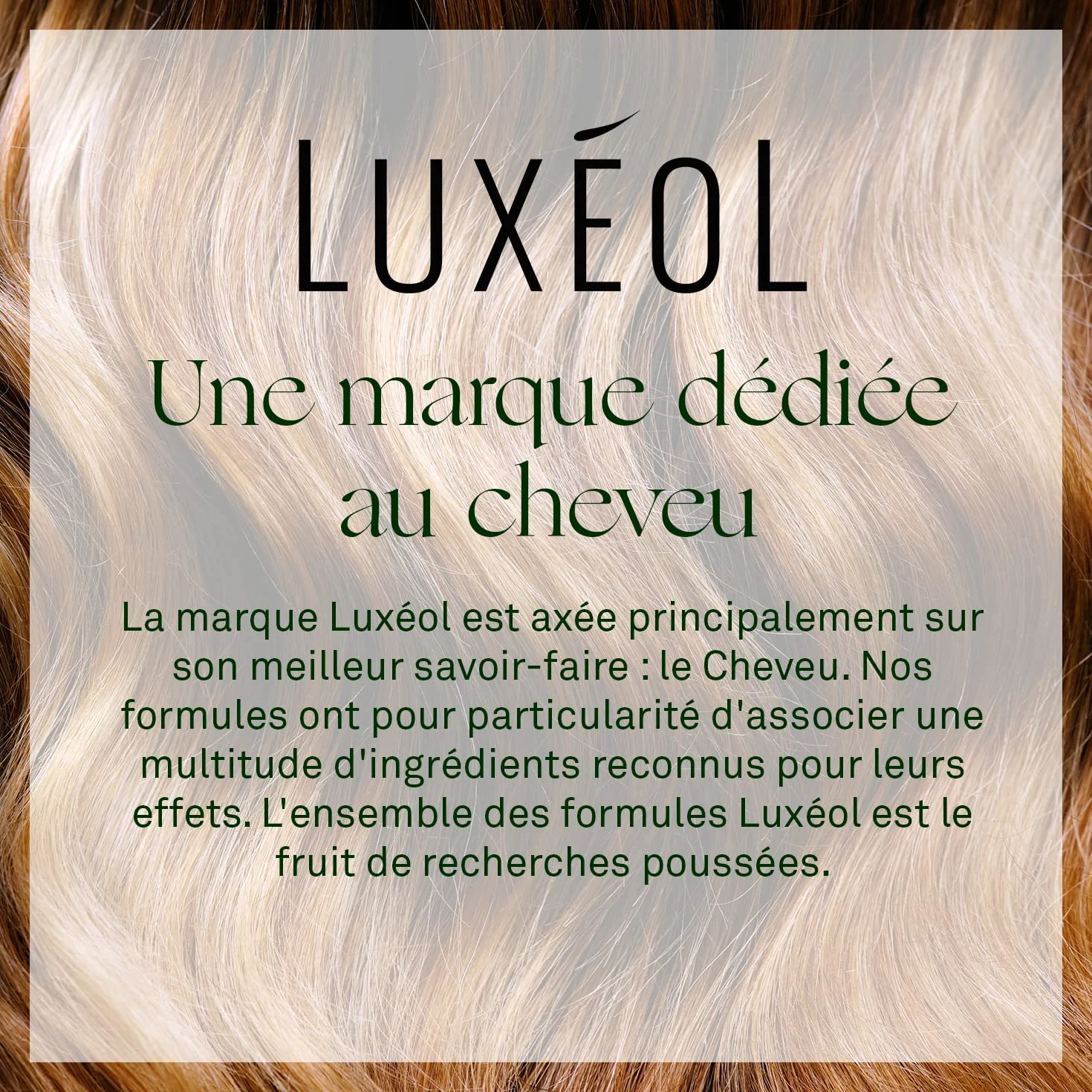 LUXÉOL Huile Sèche Corps & Cheveux Multi-Usage 100ml Enrichie En Huile D'Argan, Avocat, Rose Musquée Fabriqué En France