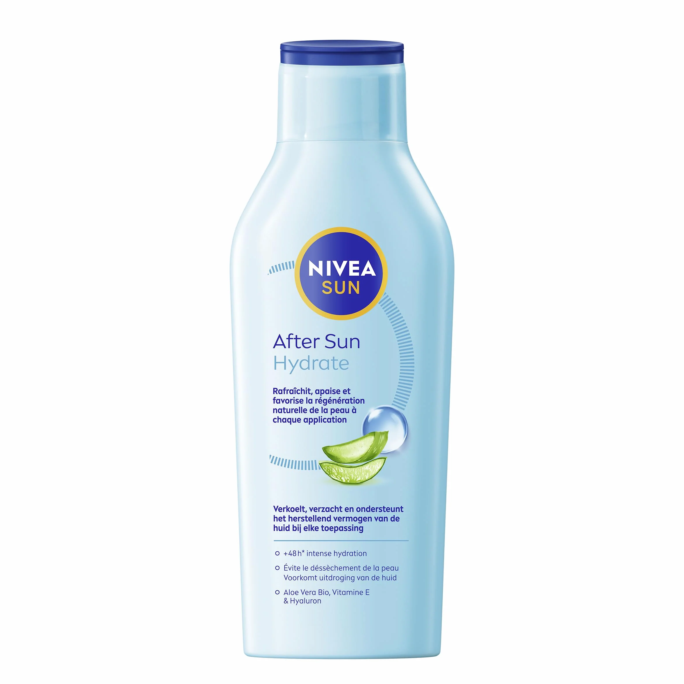 NIVEA SUN Lait Après Soleil Hydratant Aloe Vera Bio Acide Hyaluronique 400ml