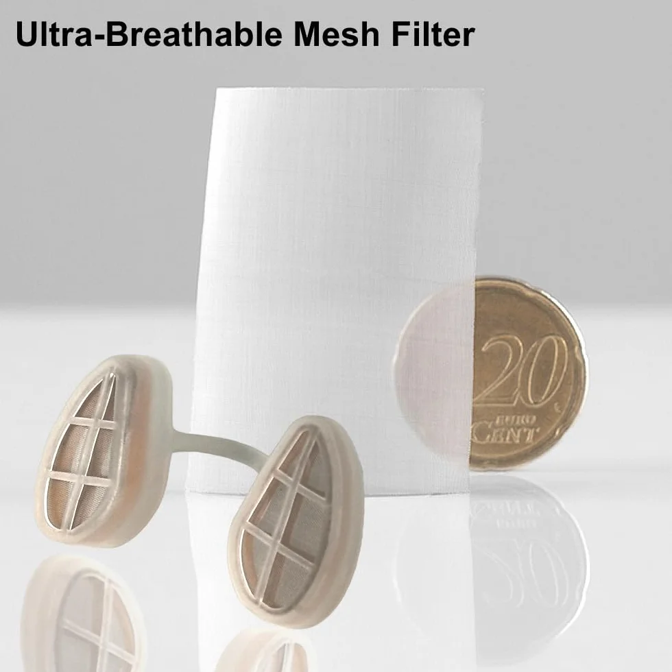 WoodyKnows Filtres nasaux ultra-respirants Pack combiné Étroit S/M/L/XL