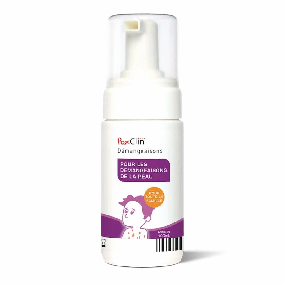 Poxclin Mousse Rafraîchissante Démangeaisons