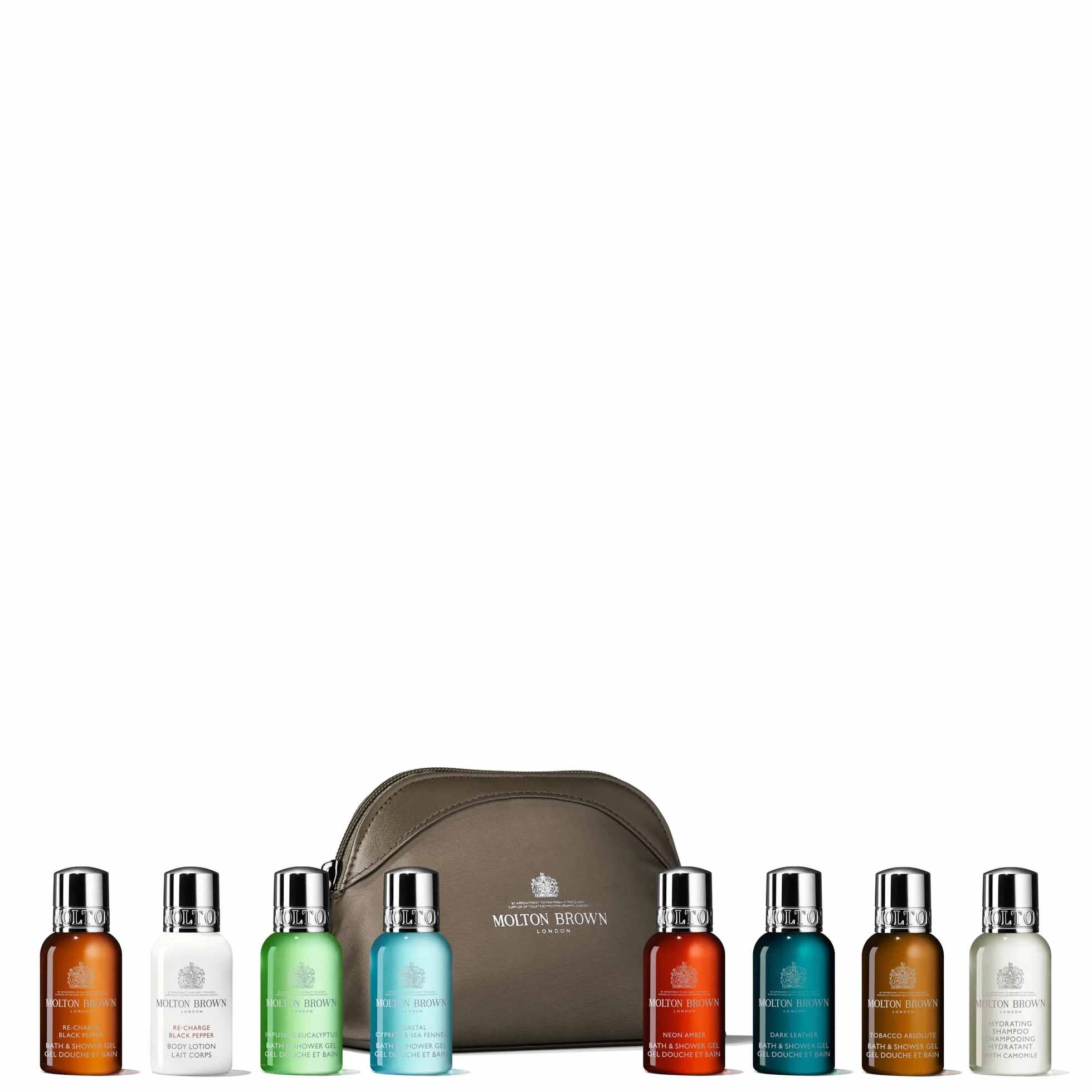 Molton Brown The Classic Explorer Mini trousse de toilette pour le corps et les cheveux Coffret cadeau