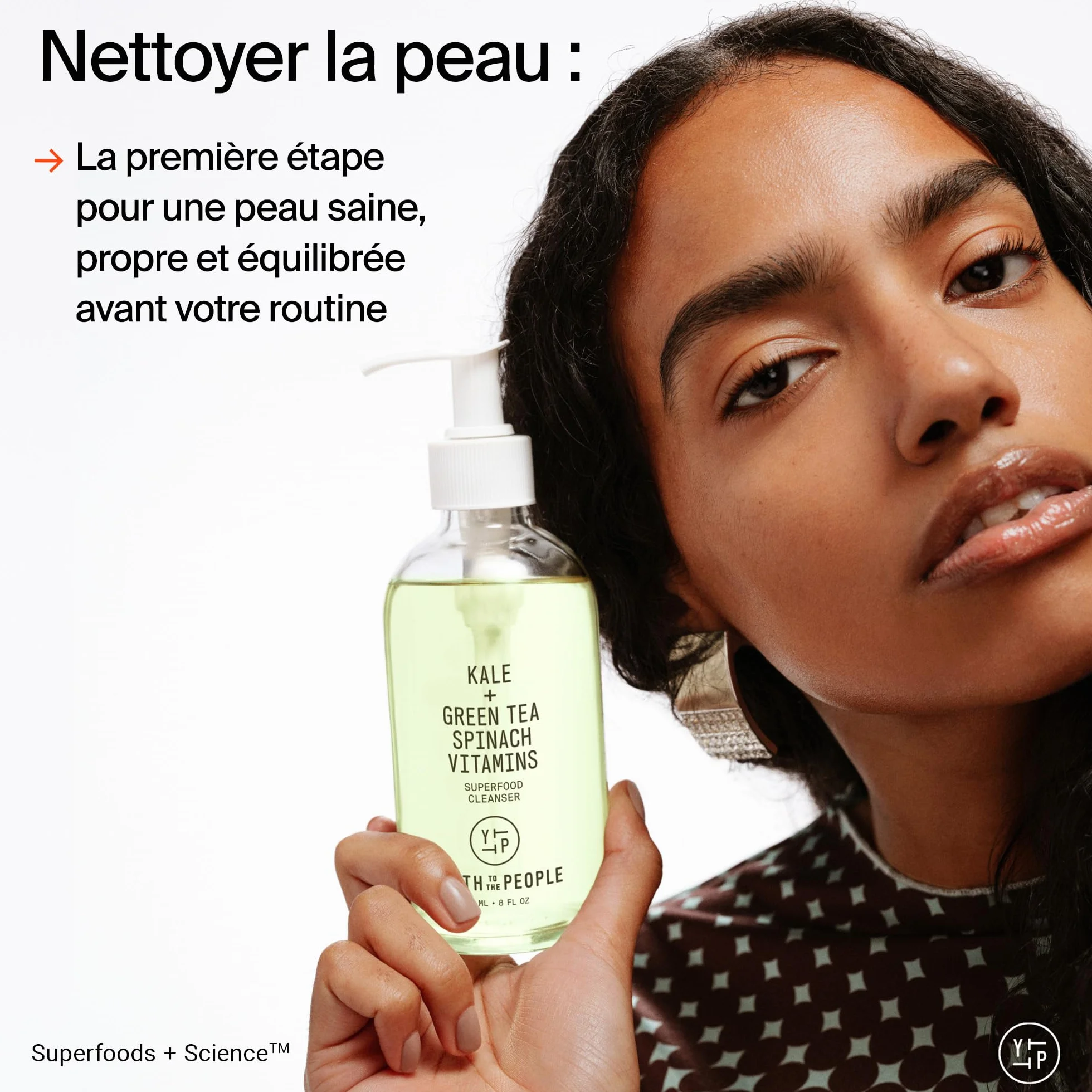 Youth To The People Superfood Cleanser, Nettoyant Visage, Recharge 500 ml