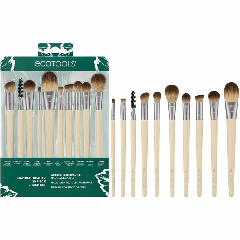 EcoTools Natural Beauty 10 Piece Brush Set