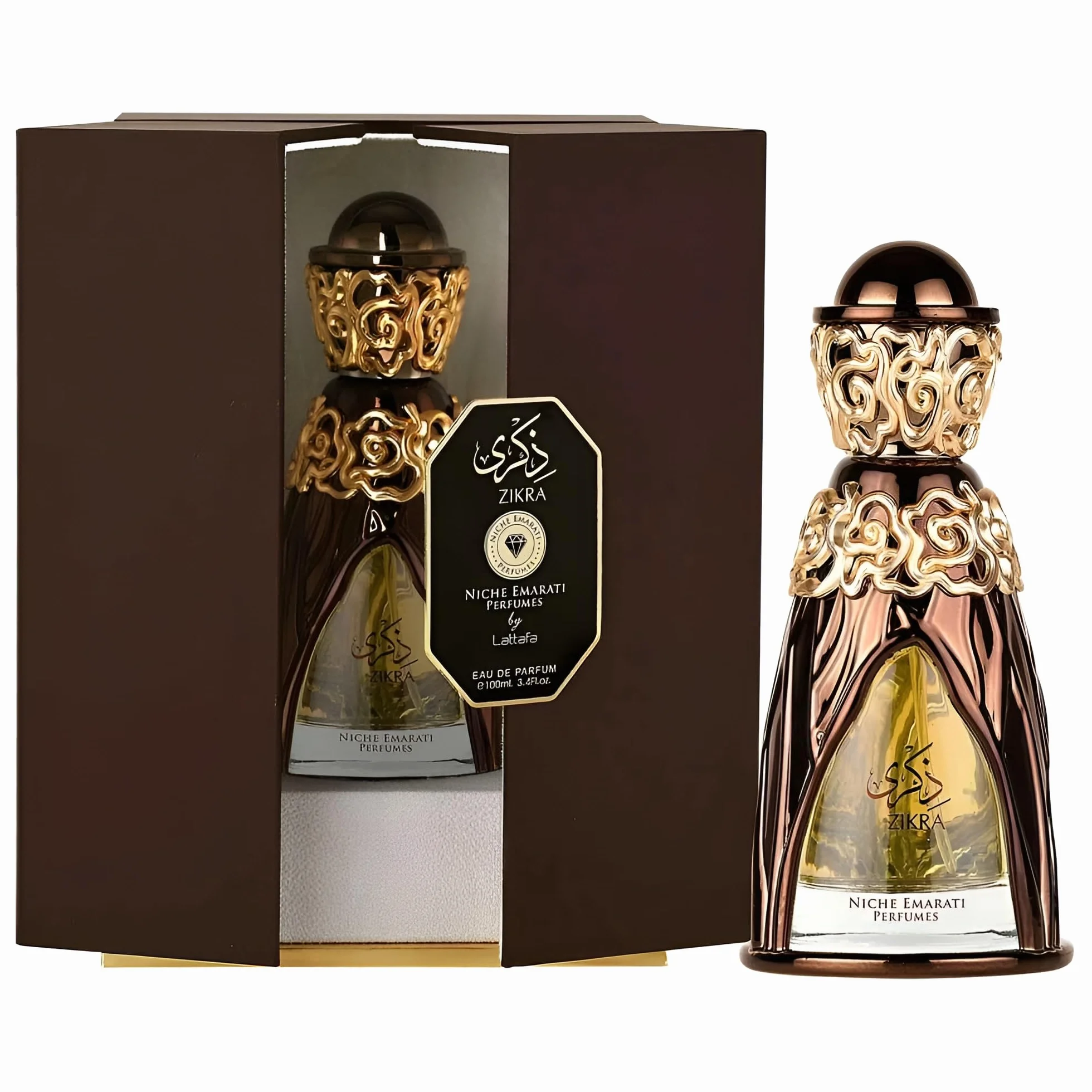 Lattafa Niche Emarati Zikra for Unisex Eau de Parfum Spray 100 ml