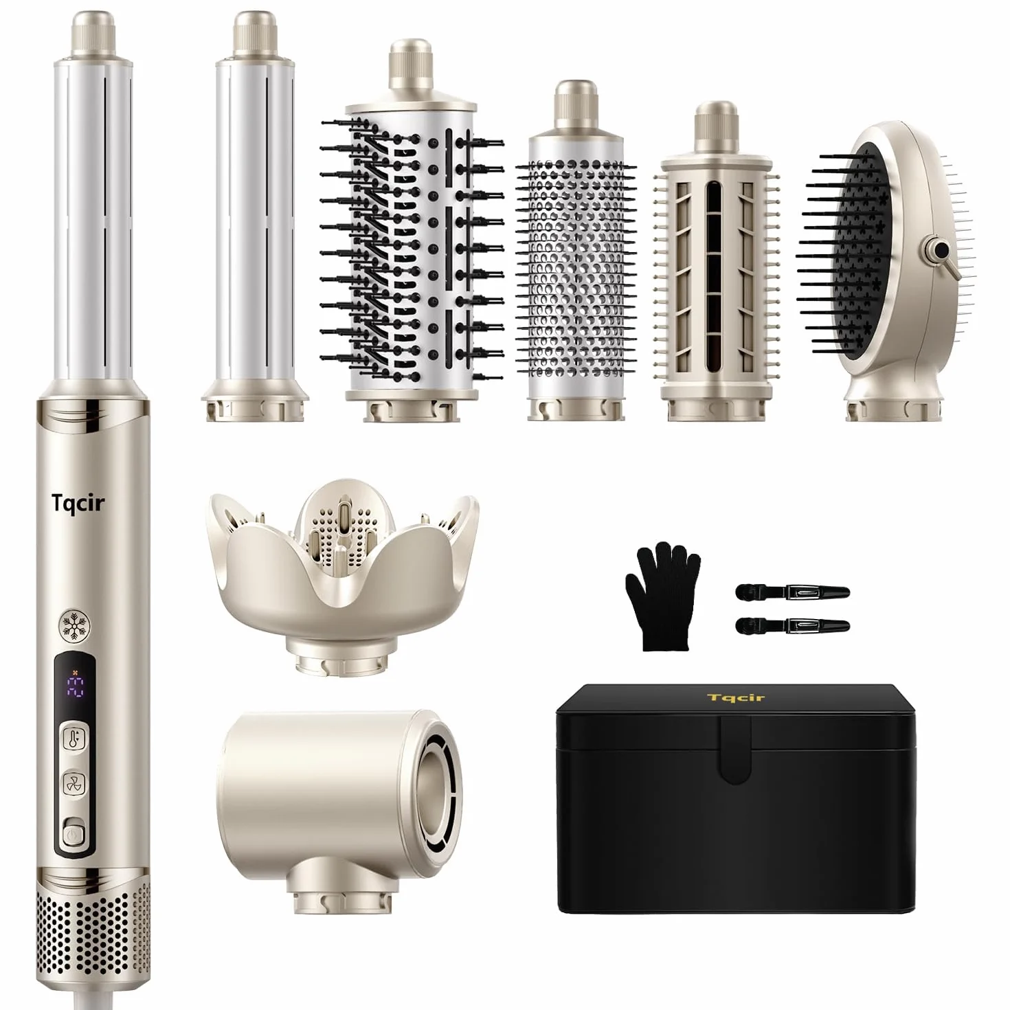 Air Styler & Sèche-cheveux 8 en 1 FlexStyle Air Styling & Drying System avec étui de stockage