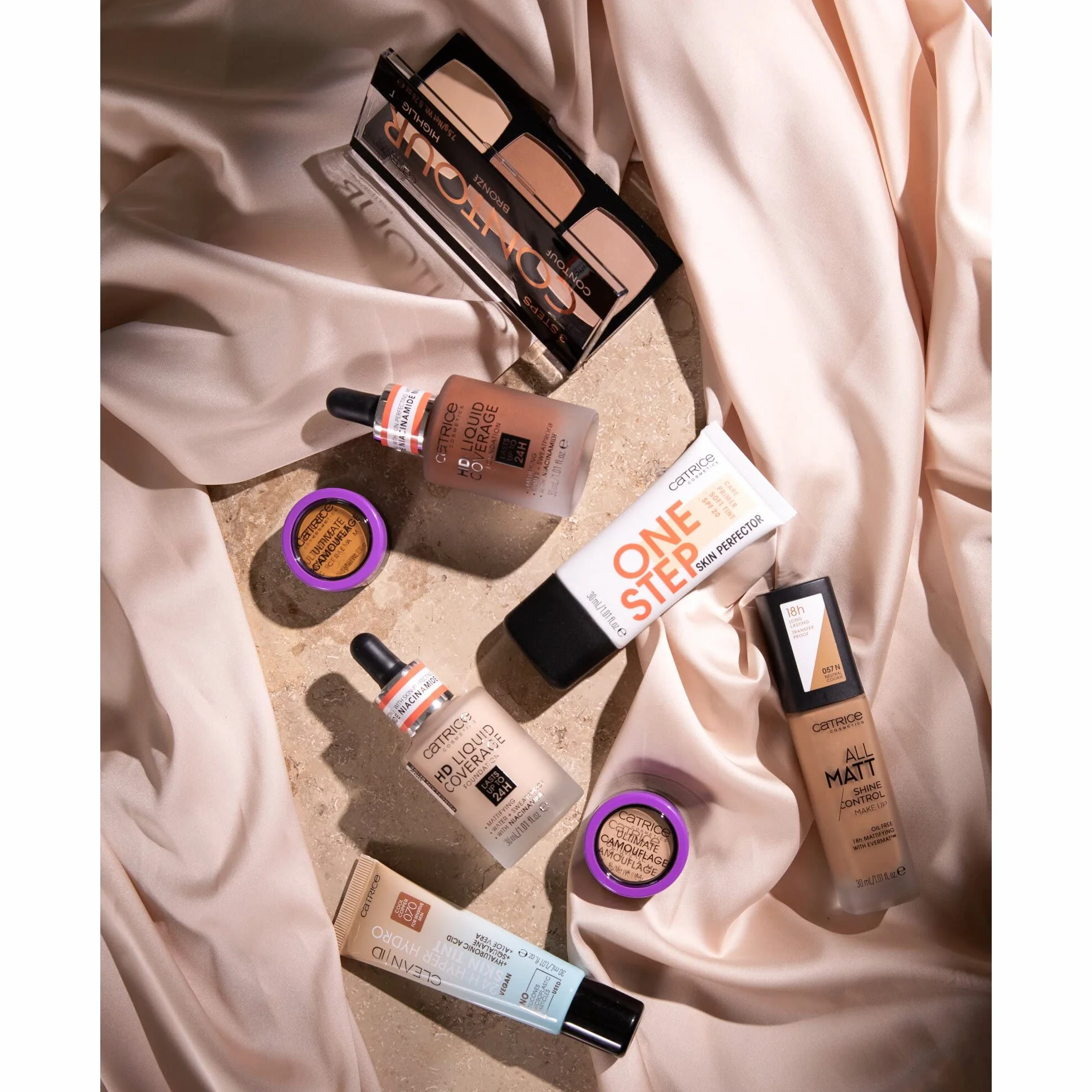 CATRICE Camouflage Cream 020 N Light Beige Crème correctrice très forte couvrance 3 g