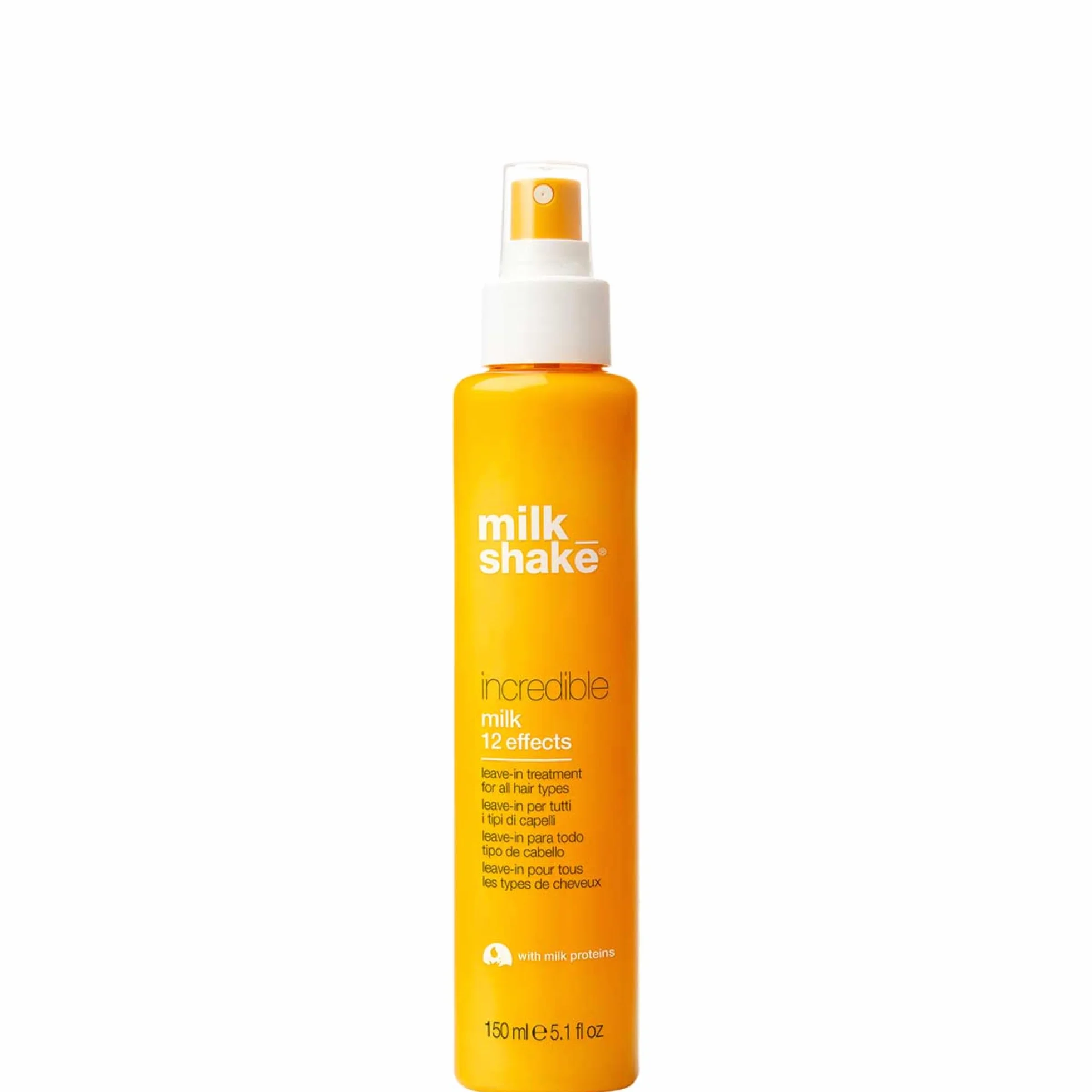 milk_shake | Incredible Milk 150 ml, après-shampoing sans rinçage pour tous les types de cheveux, Made in Italy