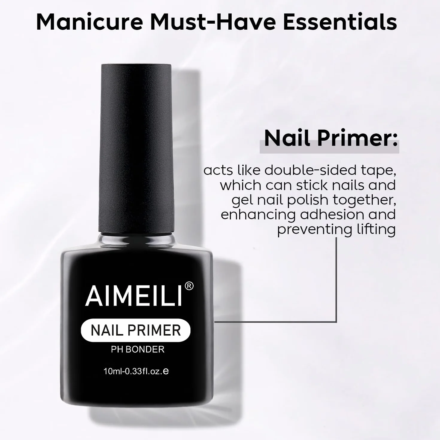 AIMEILI Nail Primer Semi Permanent 10ml