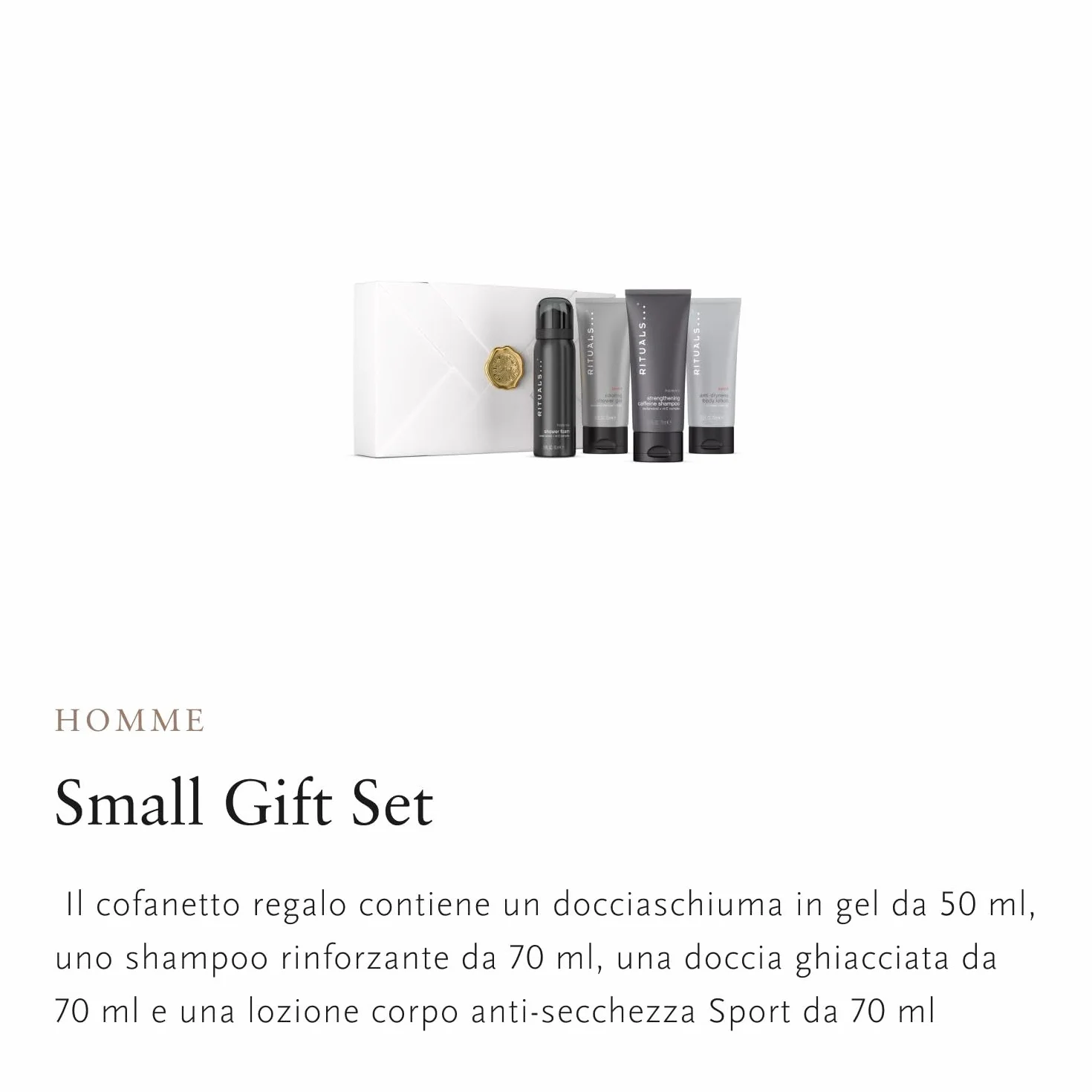Homme Small Gift Set 4 Pz