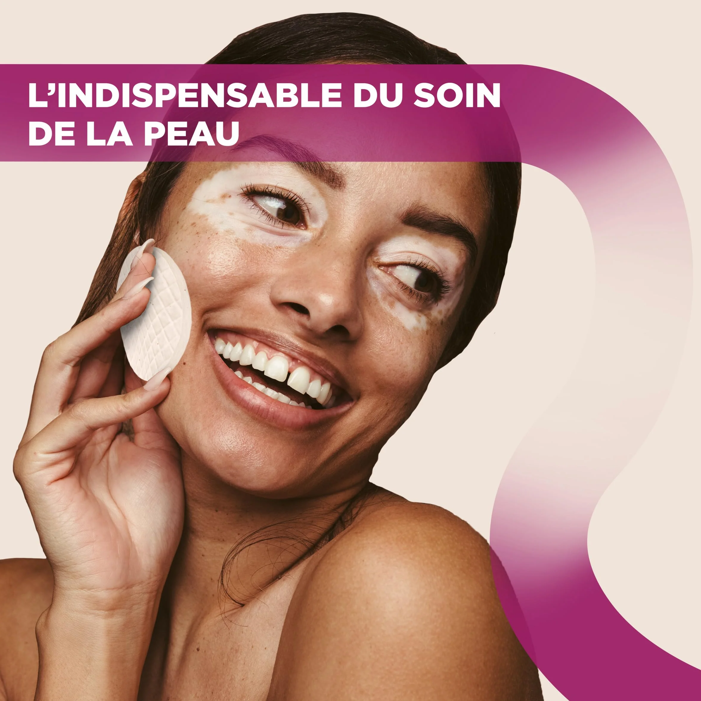 Demak'Up Expert Disques Cotons à Démaquiller 100% Fibres de Coton Naturelles, 108 Cotons