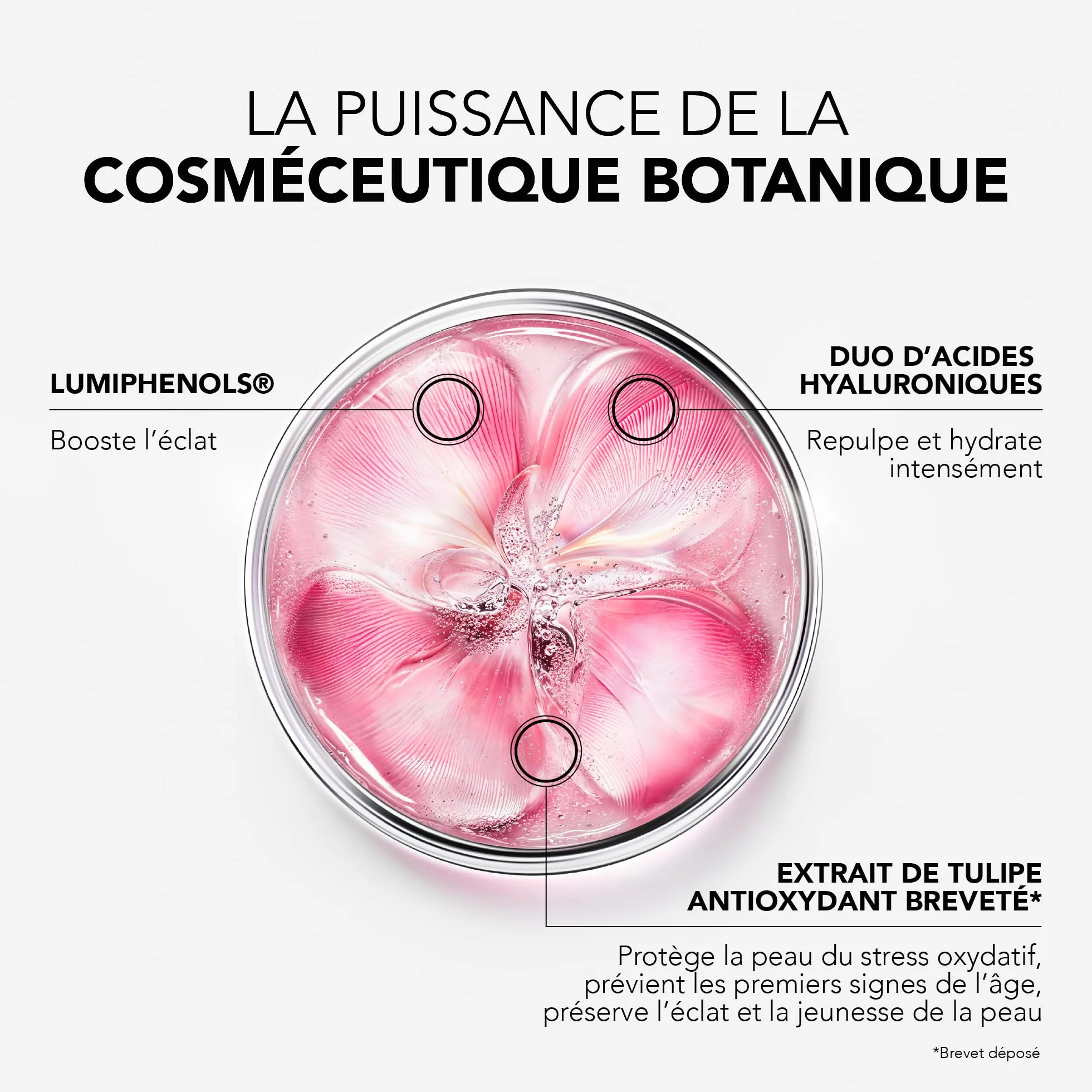 Lierac - Glow Fresh - Sérum Visage Booster Eclat - Sérum Anti-Tâches - Eclat immédiat, Unifie, Repulpe et Hydrate - Acides Hyaluroniques, Tulipe Antioxydante - Premiers Signes de l'âge