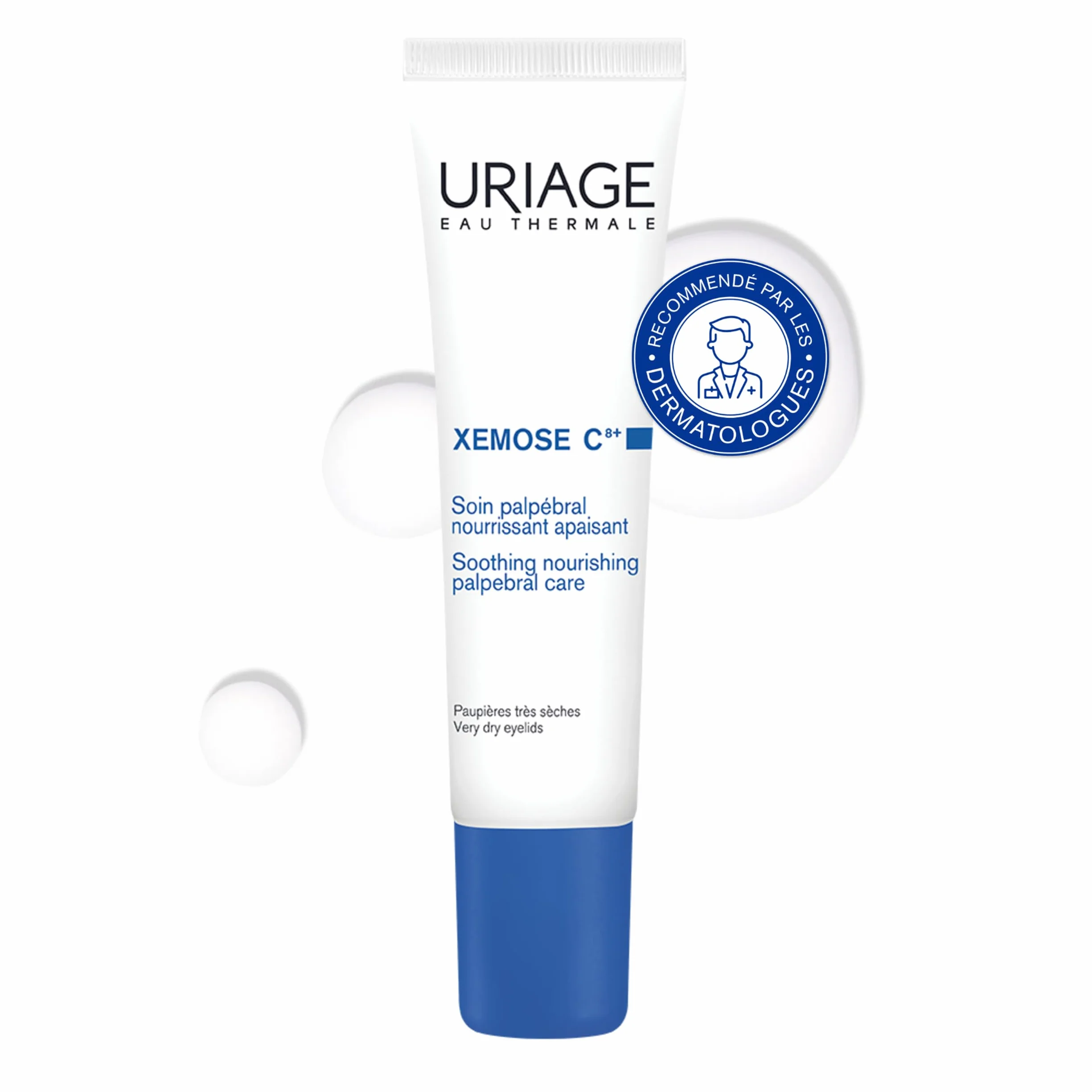 Uriage Xemose Soin Apaisant Contour des Yeux 5% Beurre de Karité Sulfate de Dextran 15ml