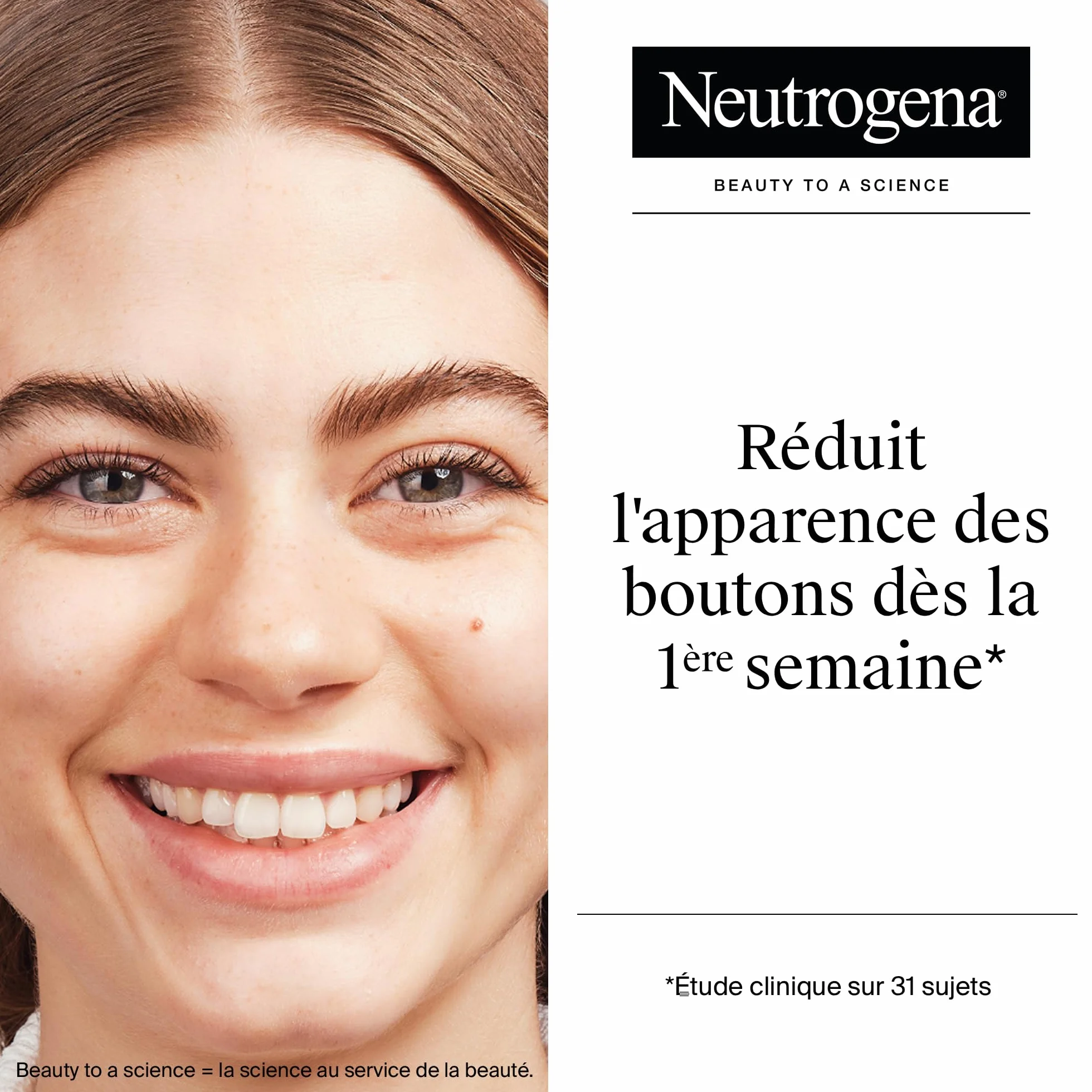 Neutrogena Crème Visage Anti-Boutons Acide Salicylique 0.5% 50 ml