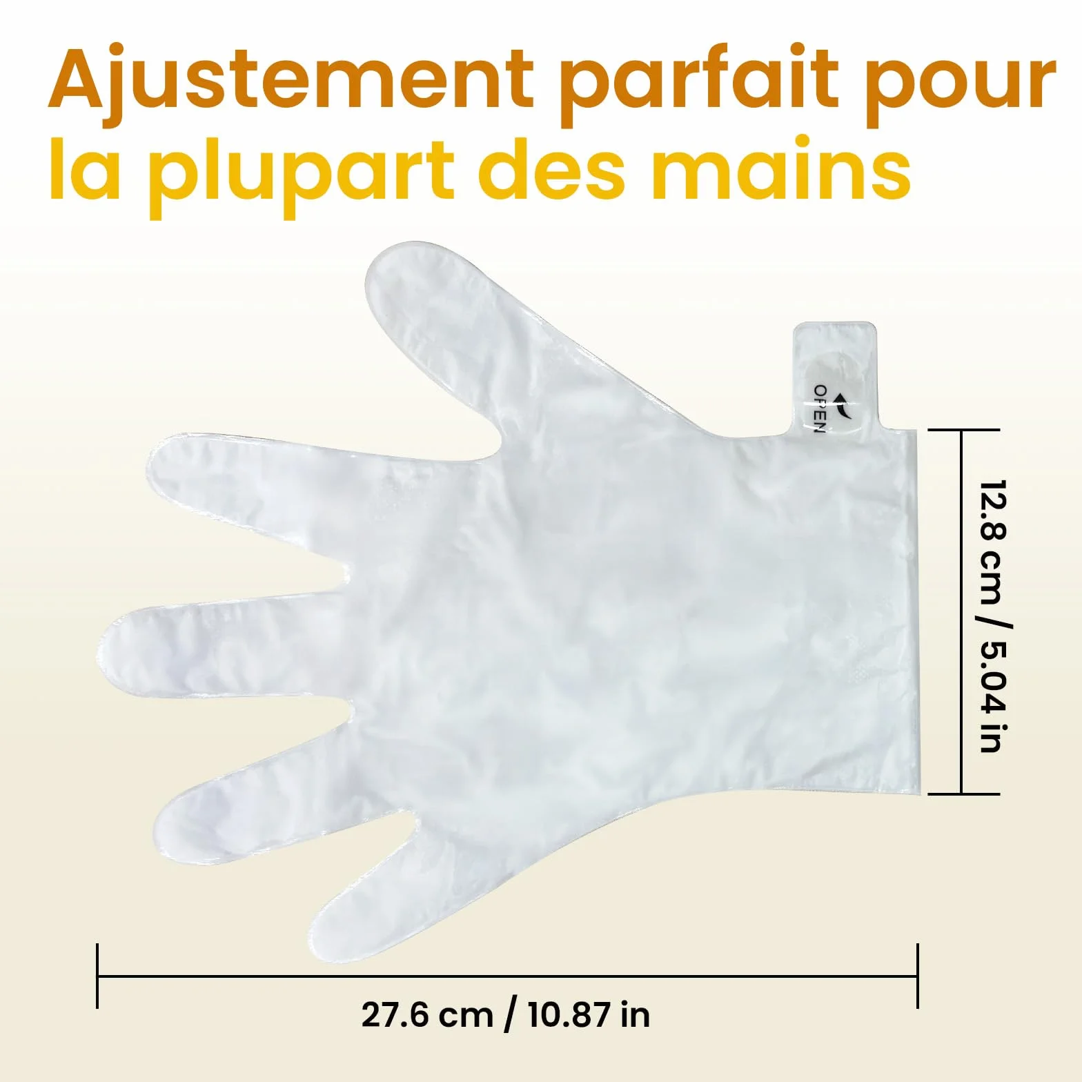 Gant Hydratant Main Beurre de Karité Huile de Jojoba Vitamine E Masque Nourrissant Mains Sèches (6 Paires)