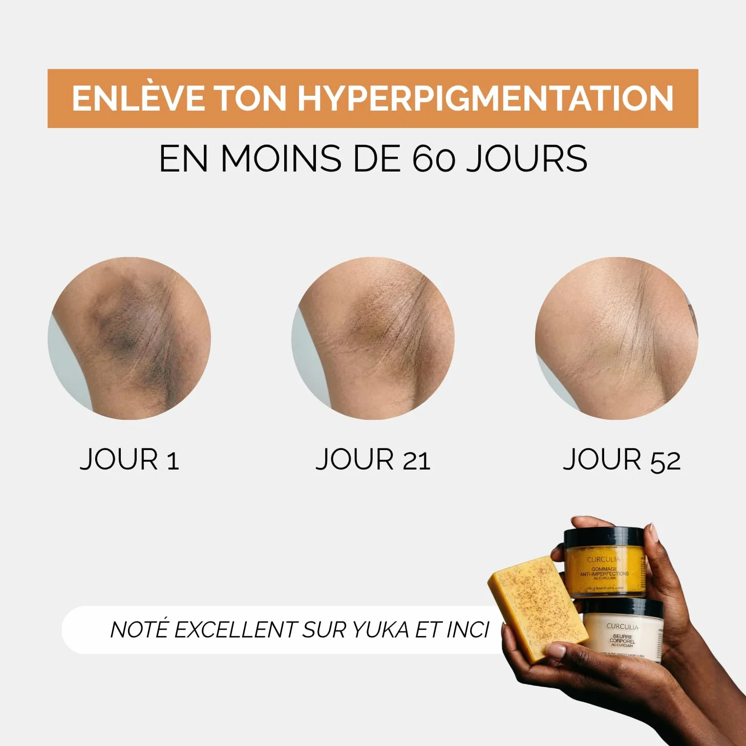 Beurre corporel au Curcuma - 150ml