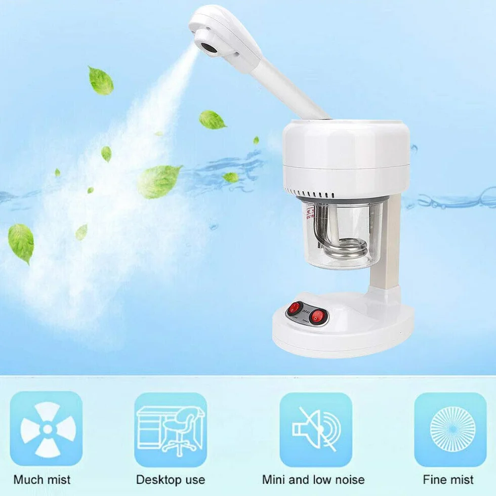 Sauna facial Vapeur pour le visage Vapeur pour le visage Vapeur Nano Ionique Nettoyeur de pores Appareil pour le visage, Soin du corps, Soins du Visage, Soins du Visage, SPA
