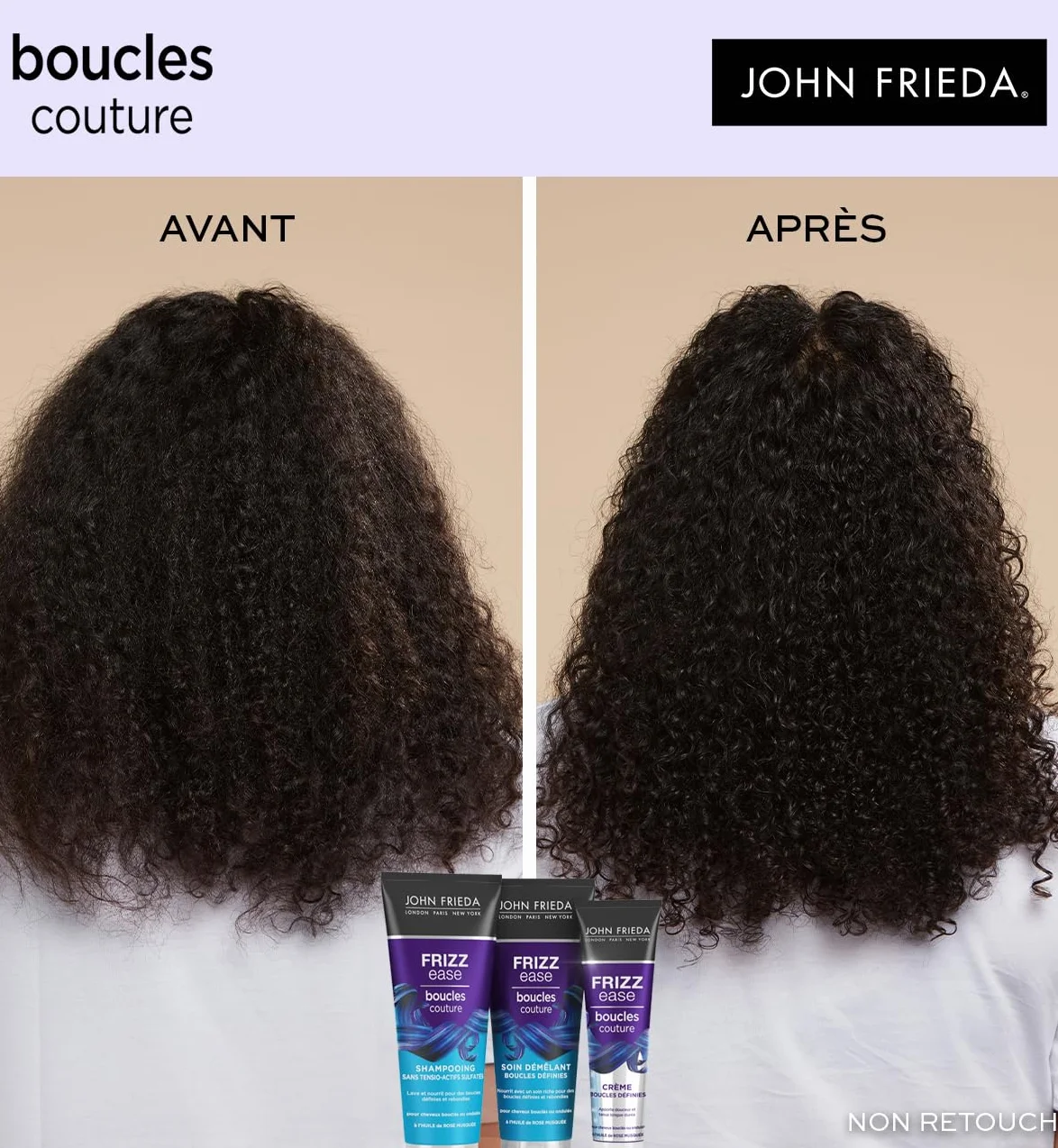 JOHN FRIEDA Frizz Ease Soin Démêlant Boucles Couture 250 ml