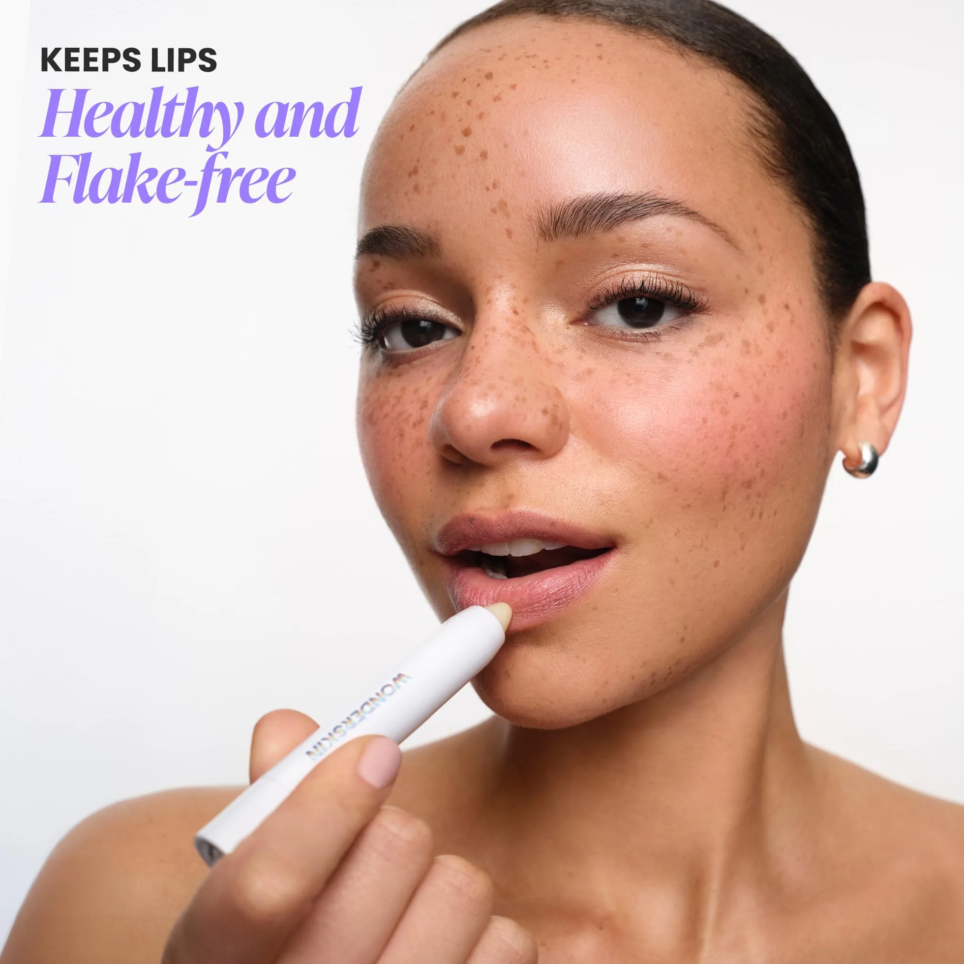 Wonderskin Baume Hydratant Lèvres 3 En 1 Exfoliant 0,10 Oz