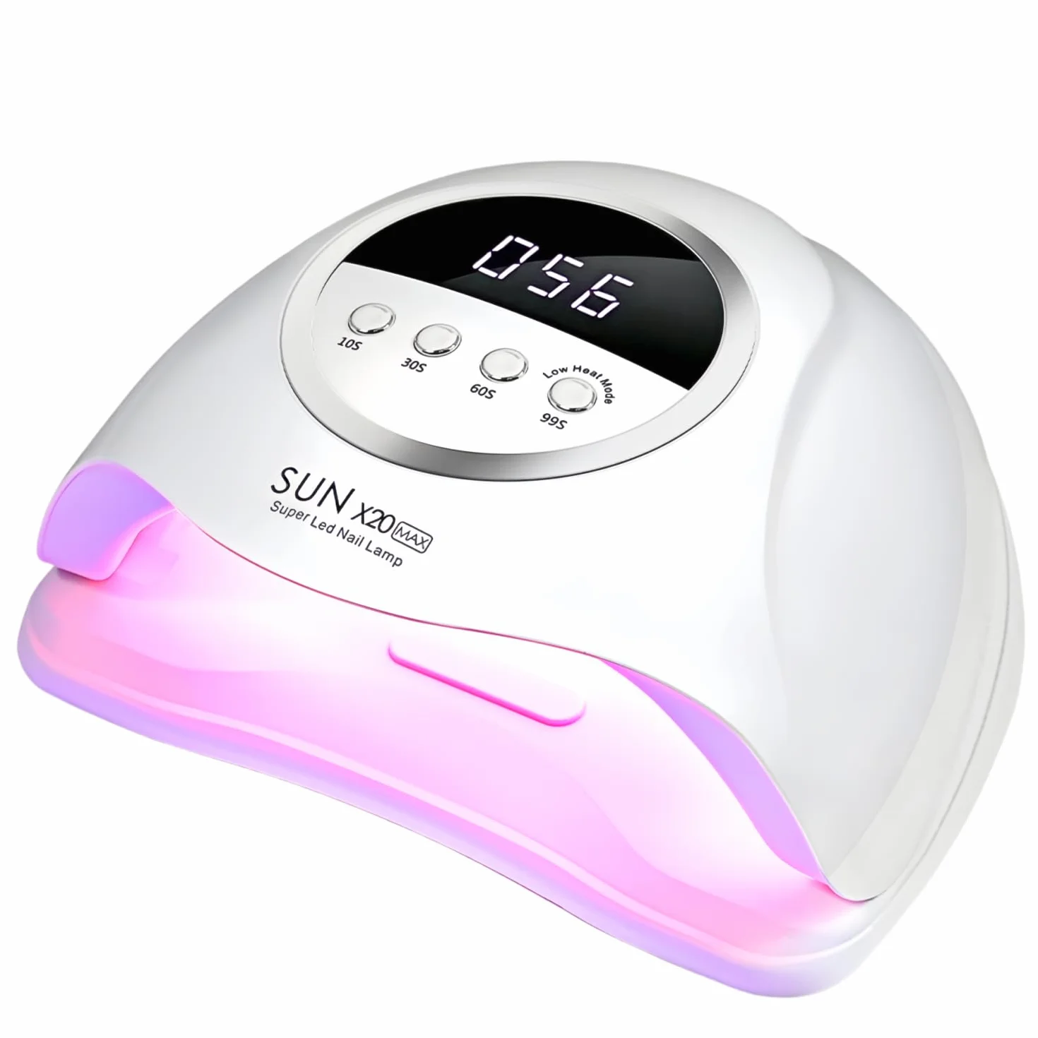 Lampe UV LED Ongles 320W 72 LEDs, Séchoir Professionnel avec Capteur Automatique et 4 Minuteries, Idéale pour Ongles des Mains et Pieds