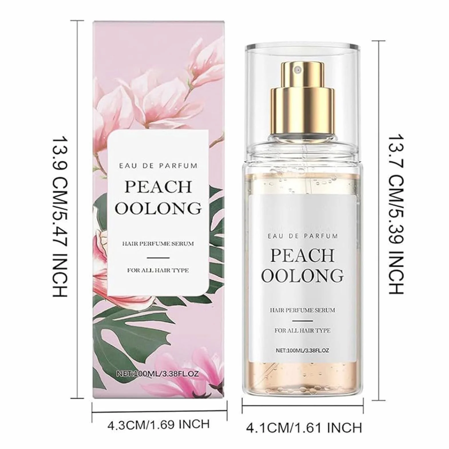 Spray de pour cheveux Brume parfumée nourrissante longue durée femmes