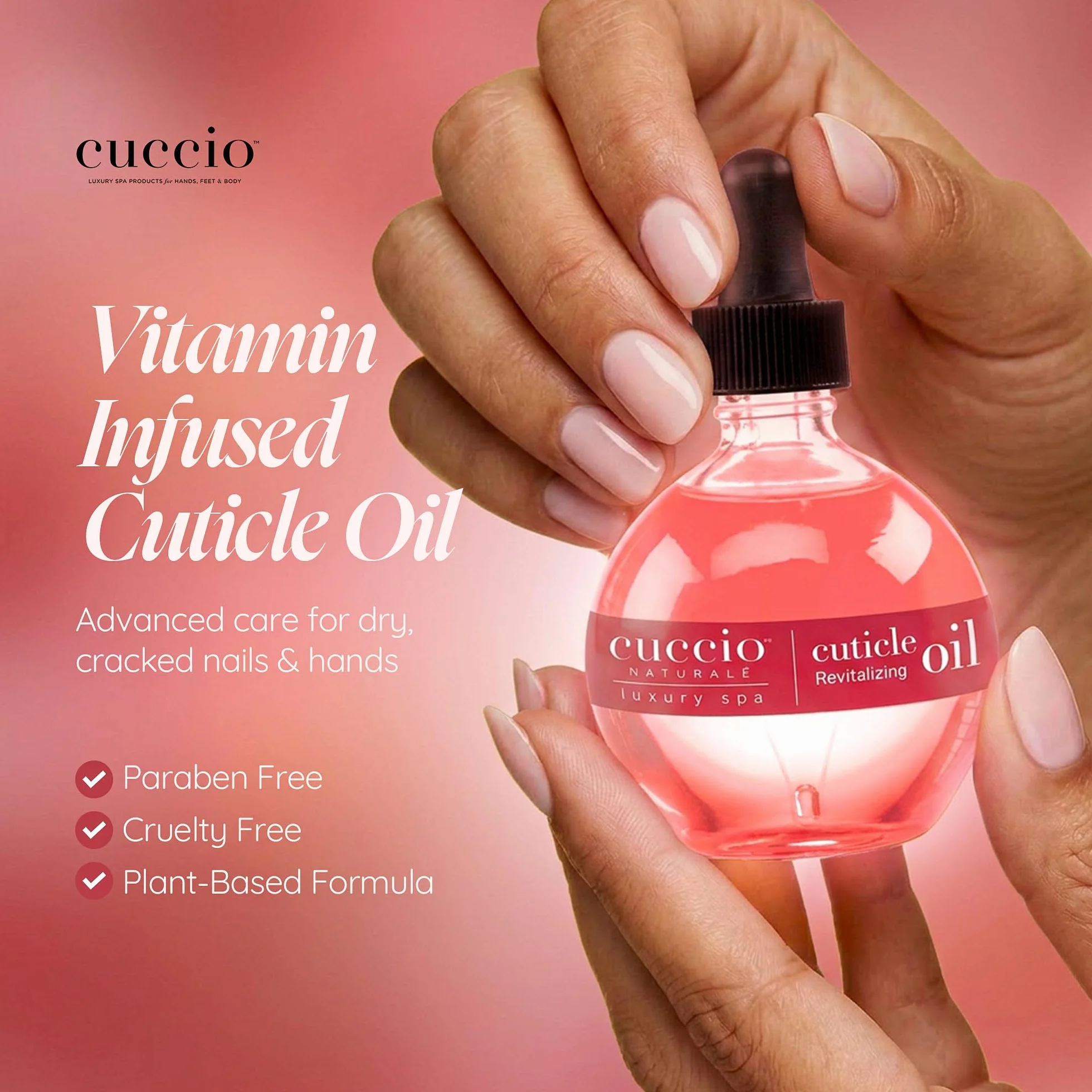 Cuccio Huile Revitalisante Cuticules Manucure Grenade Figue 75 ml