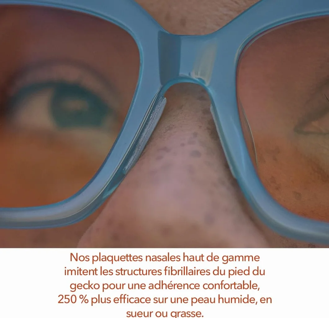 Setex Gecko Grip Ultra-Fin 0,6 mm Antidérapant Lunettes de protection nasale Fabriqué aux États-Unis