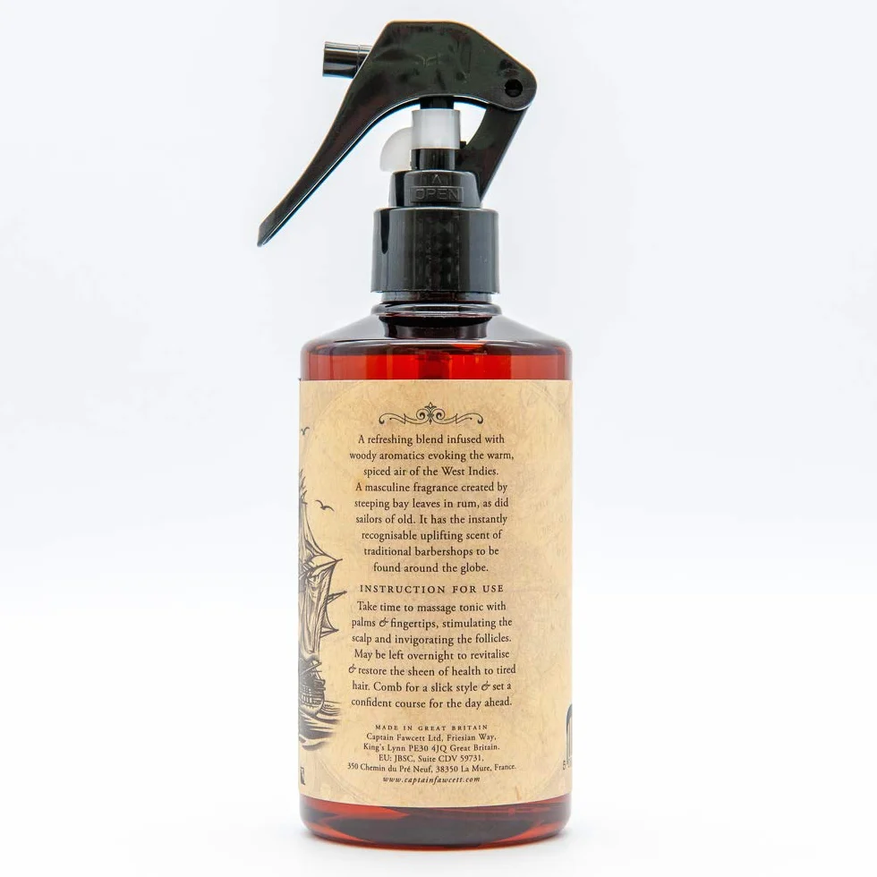 Captain Fawcett 's Bay Rum Hair Tonic (250 ml)