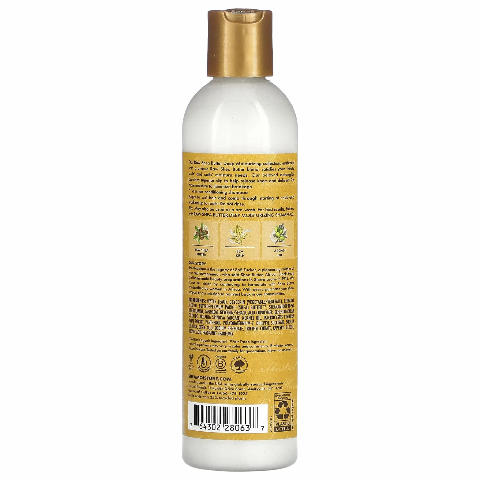 Shea Moisture Soin Démêlant Beurre de Karité 237 ml