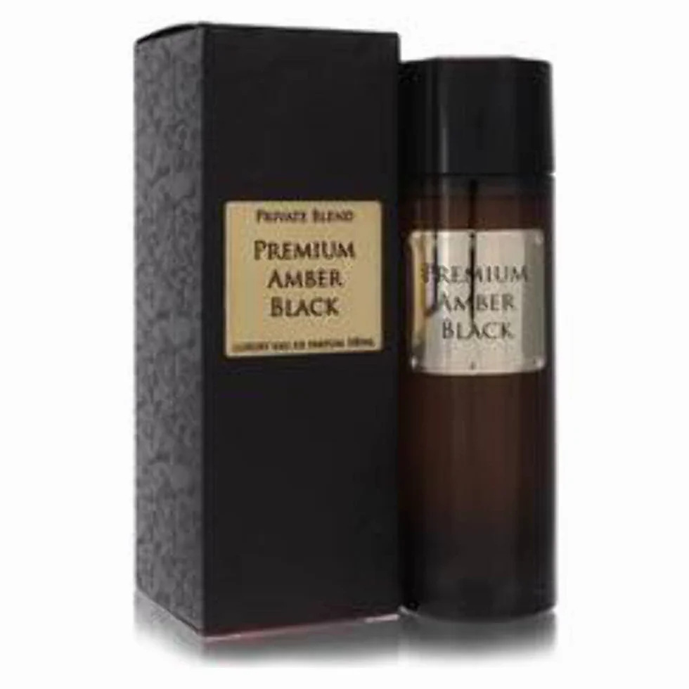 Private Blend Premium Amber Black by Chkoudra Paris Eau De Parfum Spray 3.4 oz / 100 ml (Men)