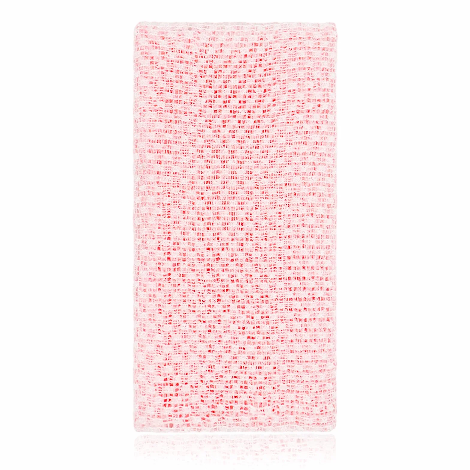 Débarbouillettes Exfoliantes Japonaises pour le Corps, Eponge Extra Longue, Chiffon de Lavage pour Douche (Rose)