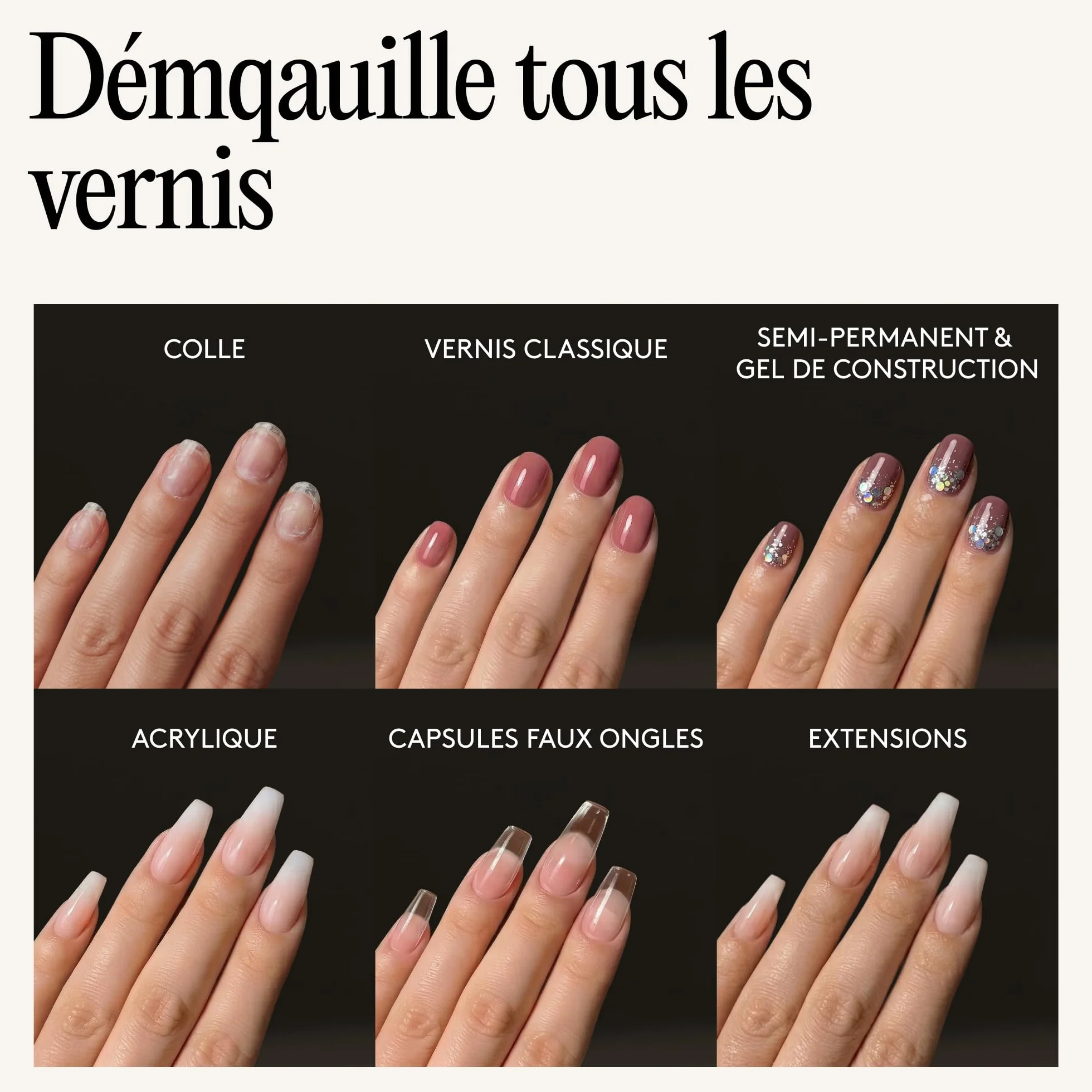 Mylee Acétone 100% Pure Dissolvant Vernis à Ongles 300ml