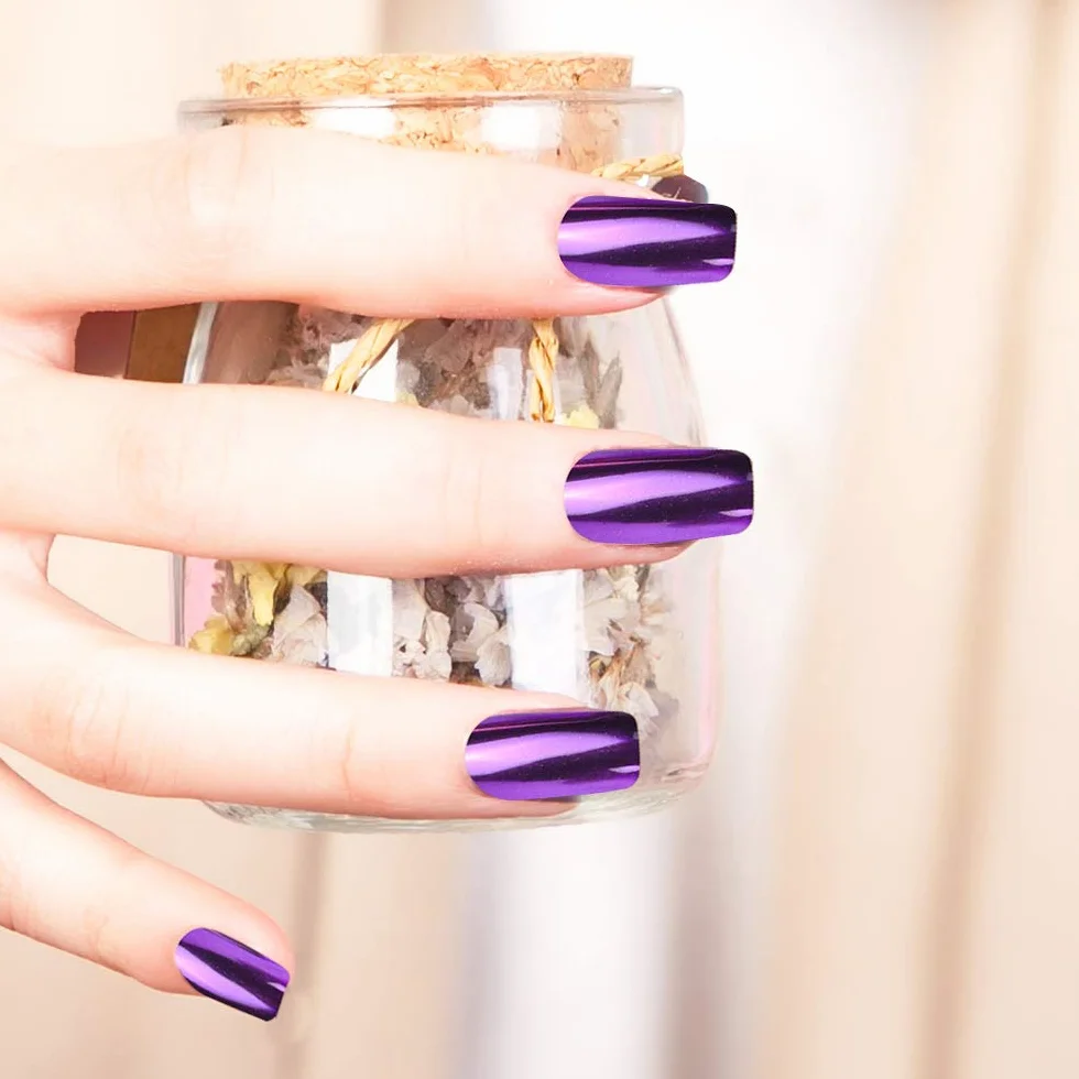 Duufin 14 Boîtes Kit Poudre d'Ongle pour Nail Art