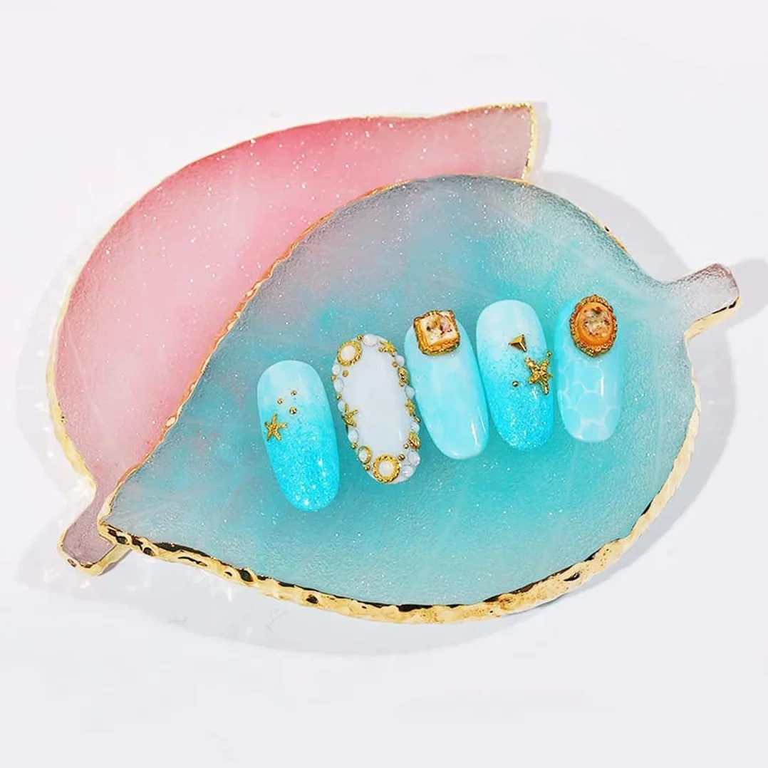 BODYA Résine Nail Art Palette Mélange Couleur Gel Vernis DIY Manucure Outil