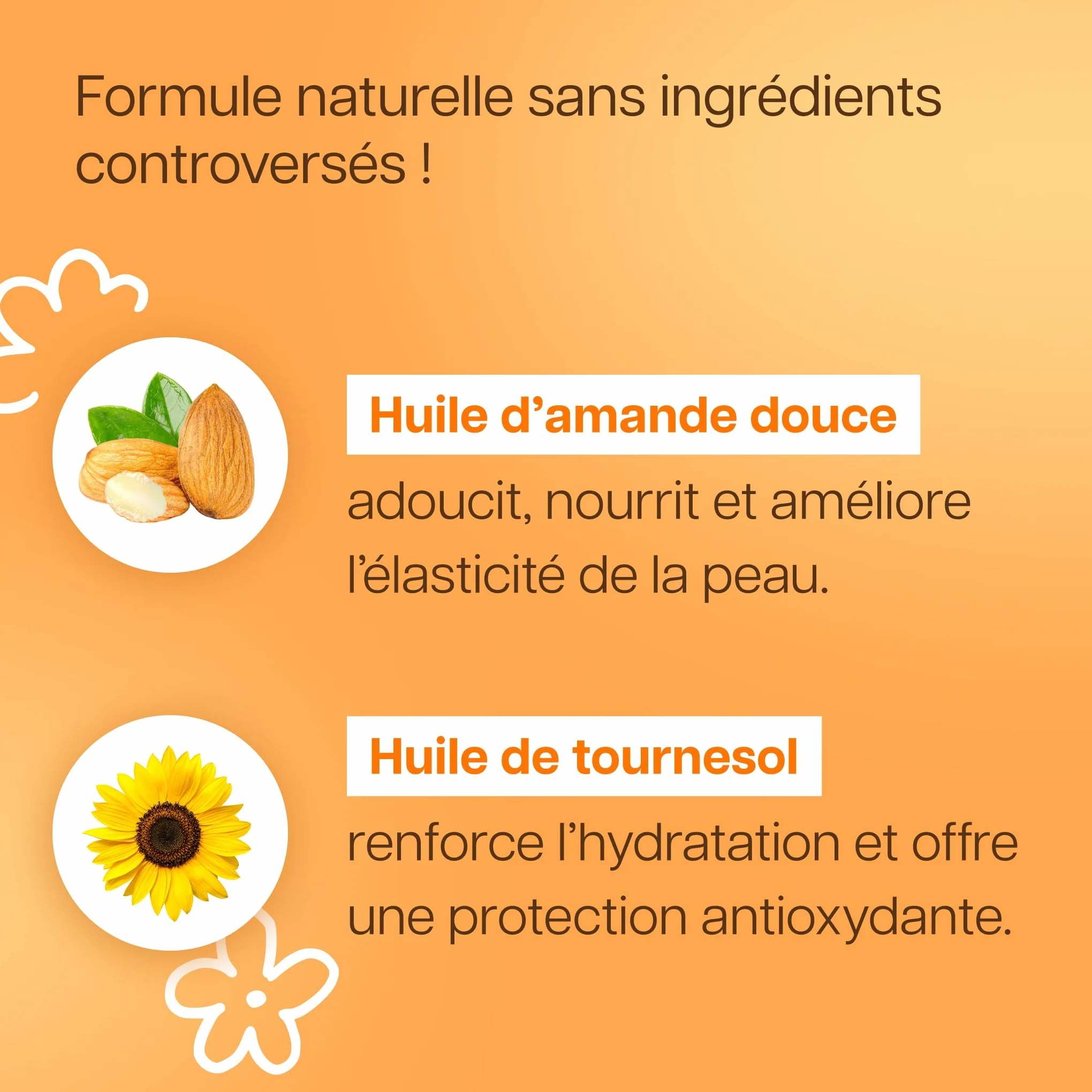 Huile Anti-Cellulite Naturelle 150 ml Massage Ventouse Palper-Rouler Huiles d'Amande Douce Tournesol 99% Ingrédients Naturels