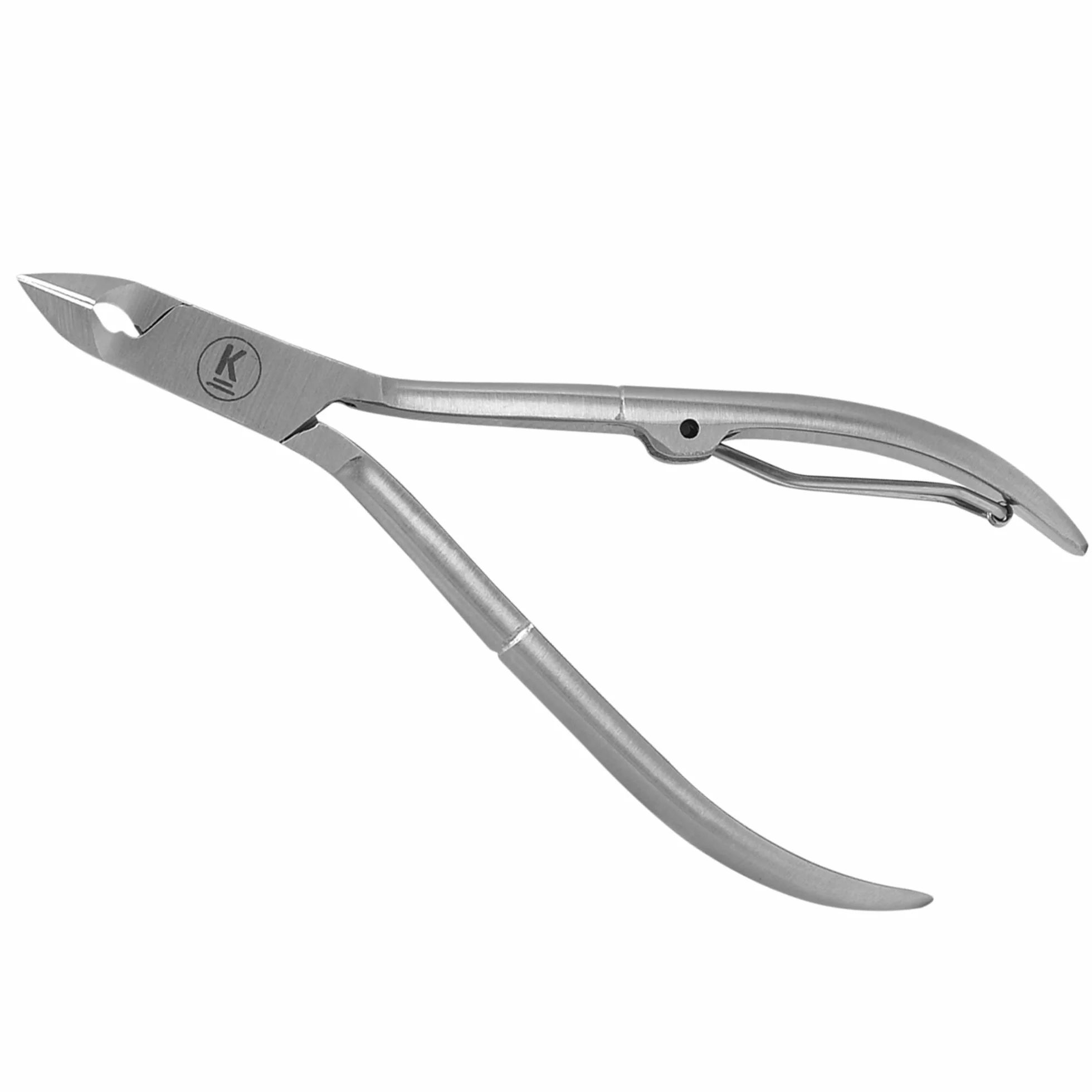 Pince à cuticules professionnelle en acier inoxydable – 10,4 cm, lame fine 0,8 cm – ergonomique, durable & hygiénique
