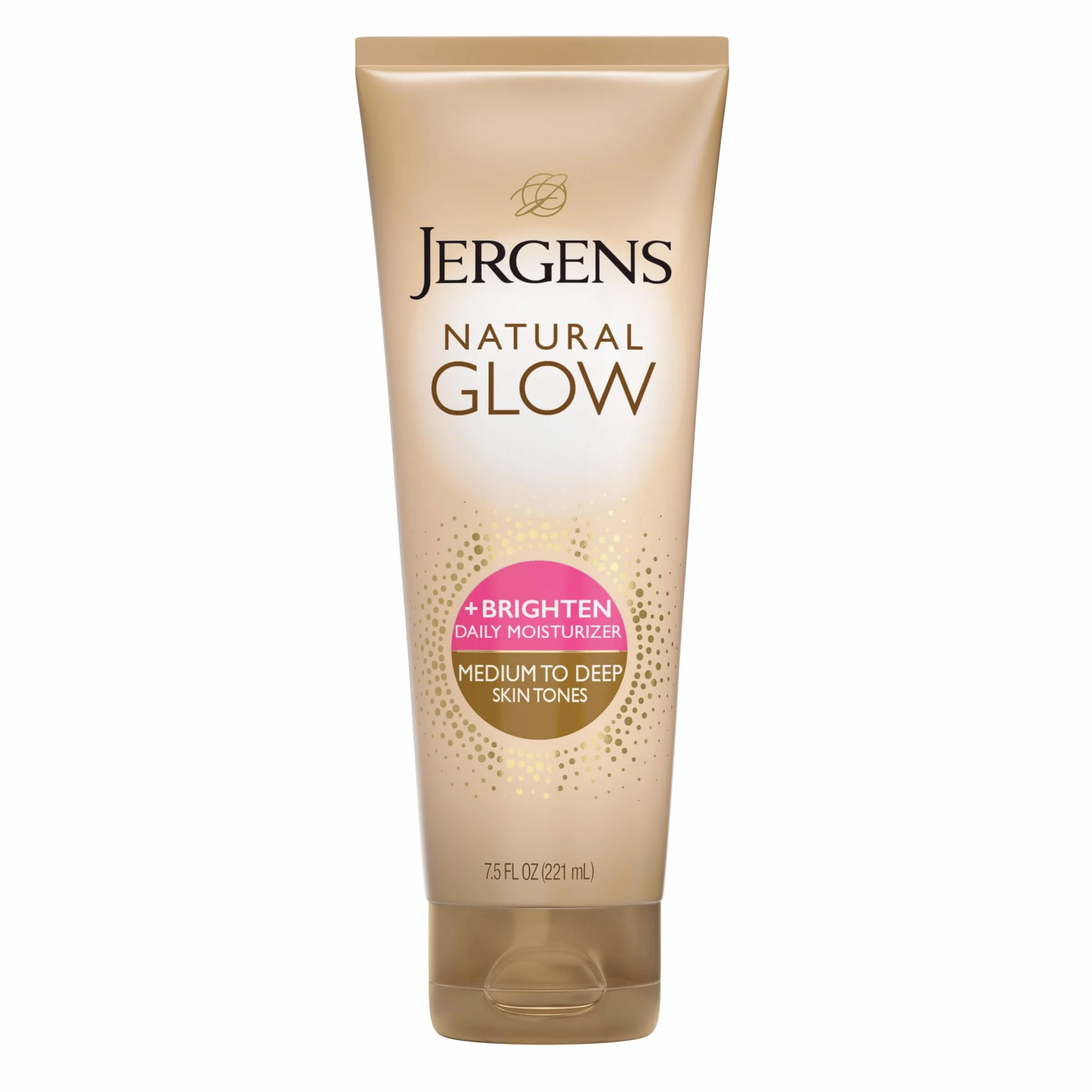 Jergens Hydratant quotidien Natural Glow pour le visage Pour teints de peau moyens/bronzés 222 ml