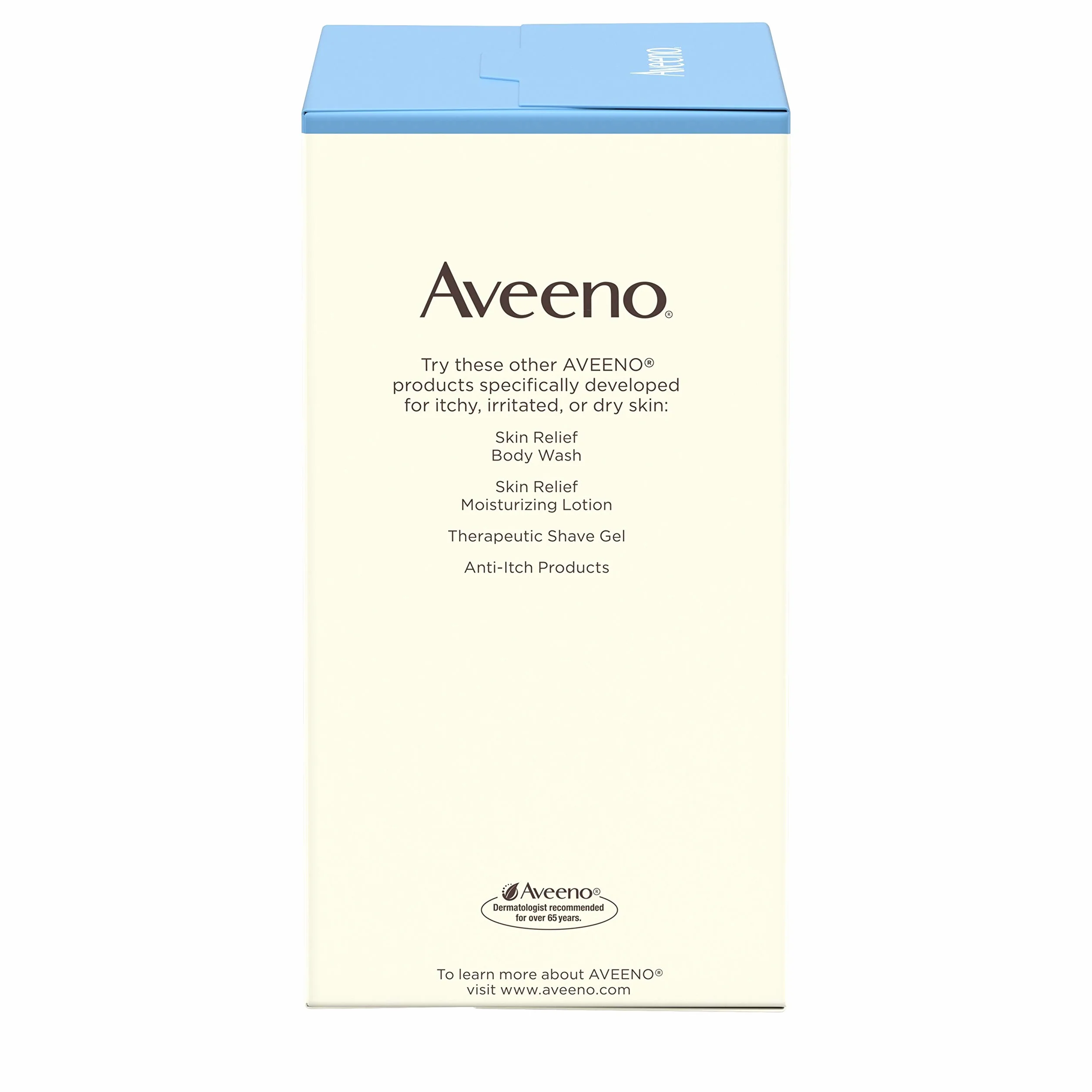Aveeno Traitement de bain apaisant pour démangeaisons, peau irritée, 8 fils